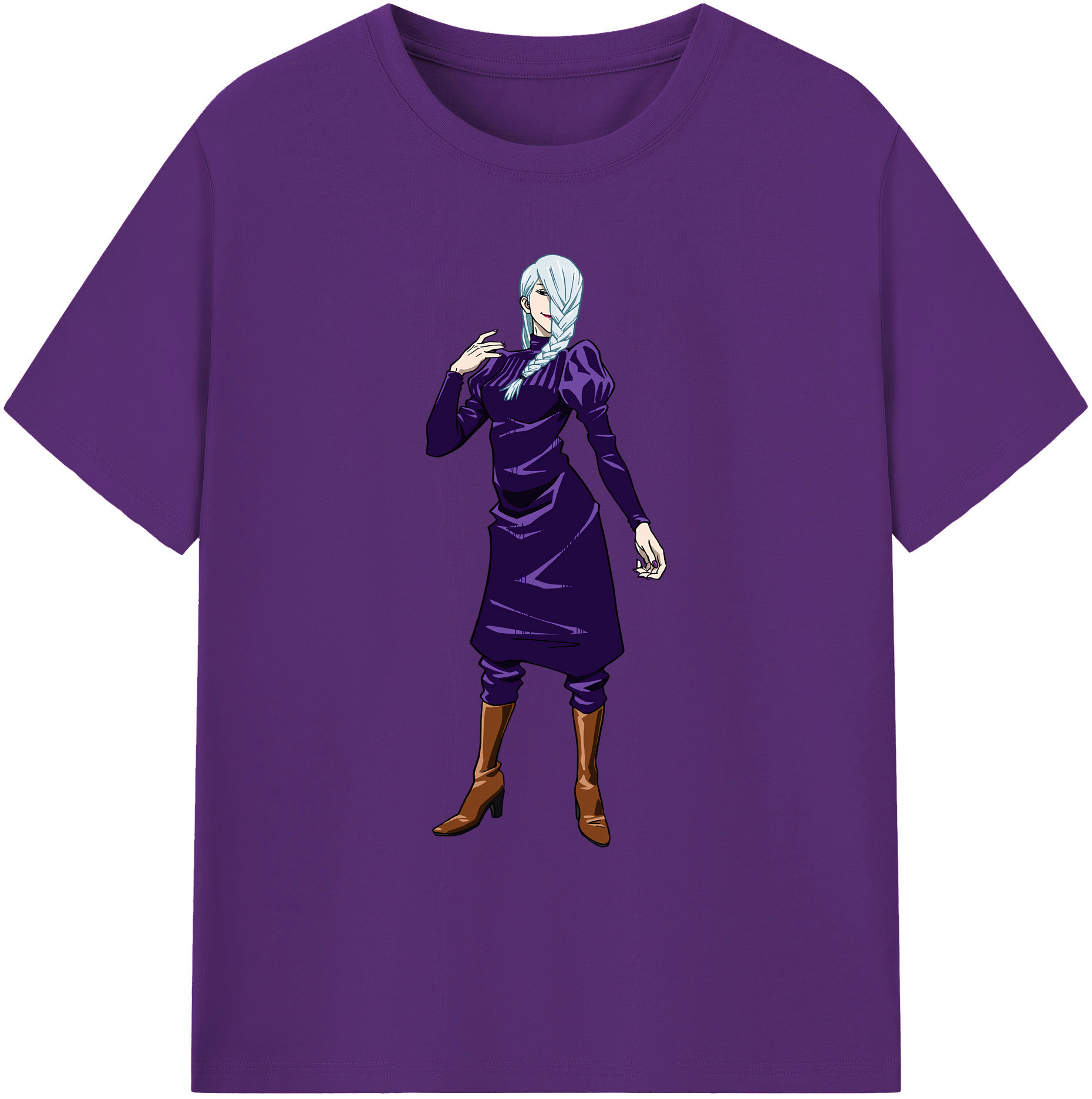 （画像用） 呪術廻戦 Jujutsu Kaisen 綿100％ メンズ半袖Tシャツ｜肌触りやわらか＆通気性