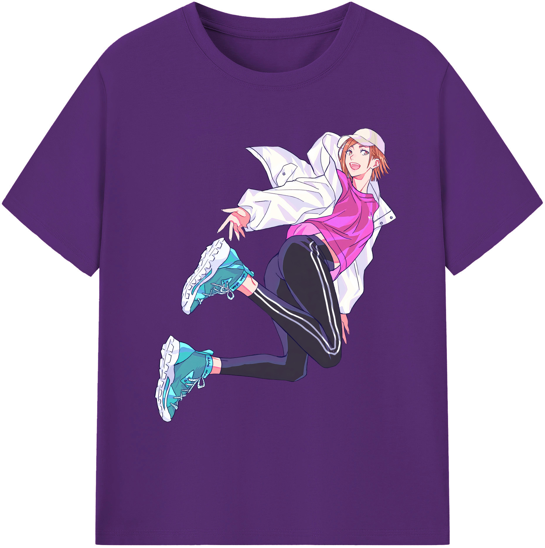 （画像用） 呪術廻戦 Jujutsu Kaisen 綿100％ メンズ半袖Tシャツ｜肌触りやわらか＆通気性