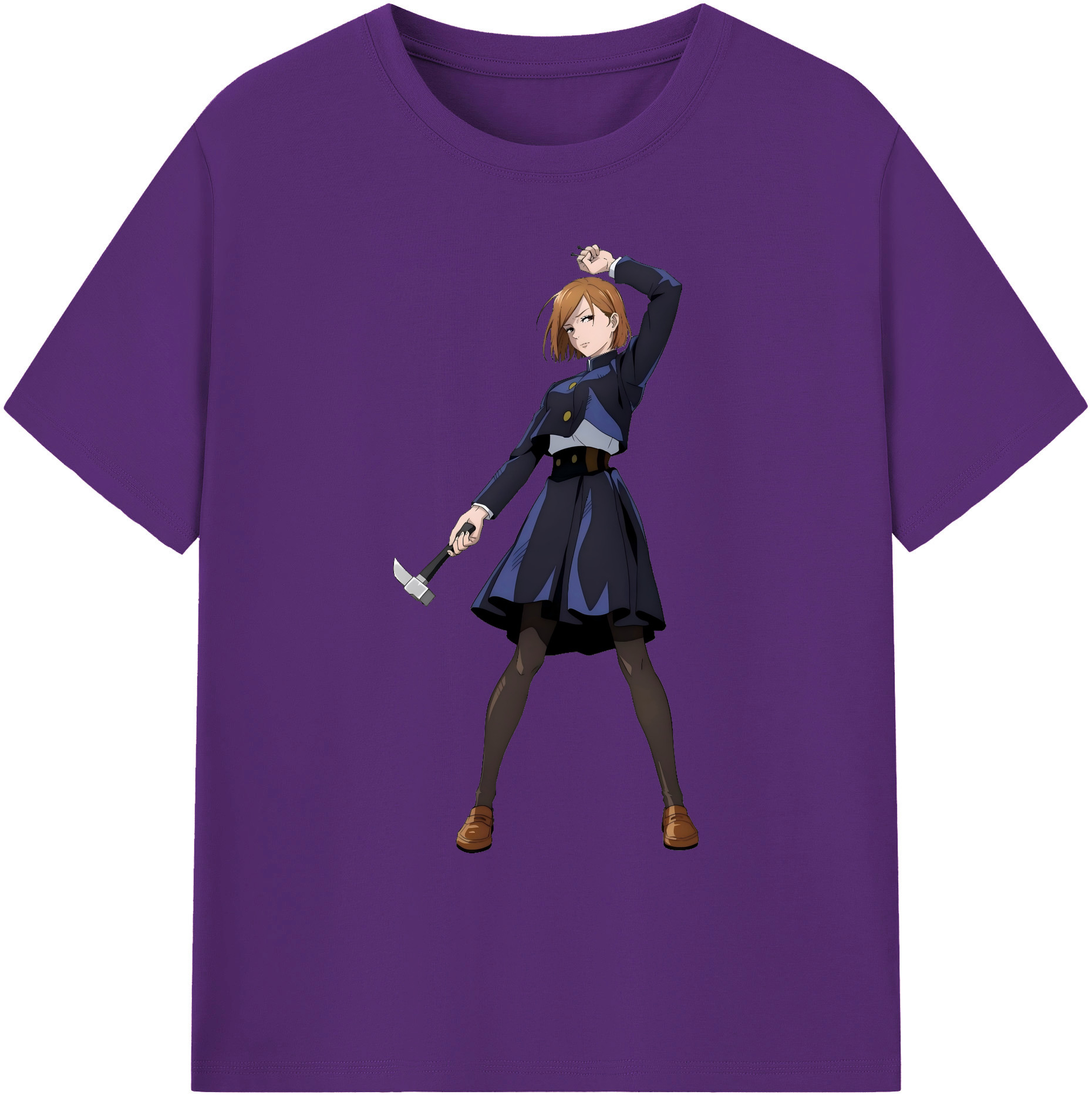 （画像用） 呪術廻戦 Jujutsu Kaisen 綿100％ メンズ半袖Tシャツ｜肌触りやわらか＆通気性