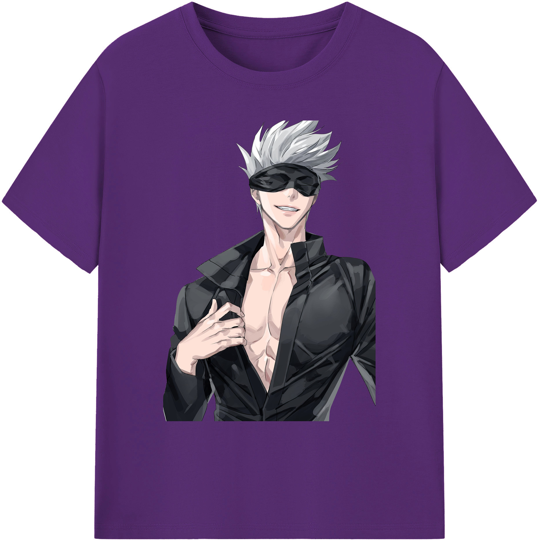 （画像用） 呪術廻戦 Jujutsu Kaisen 綿100％ メンズ半袖Tシャツ｜肌触りやわらか＆通気性