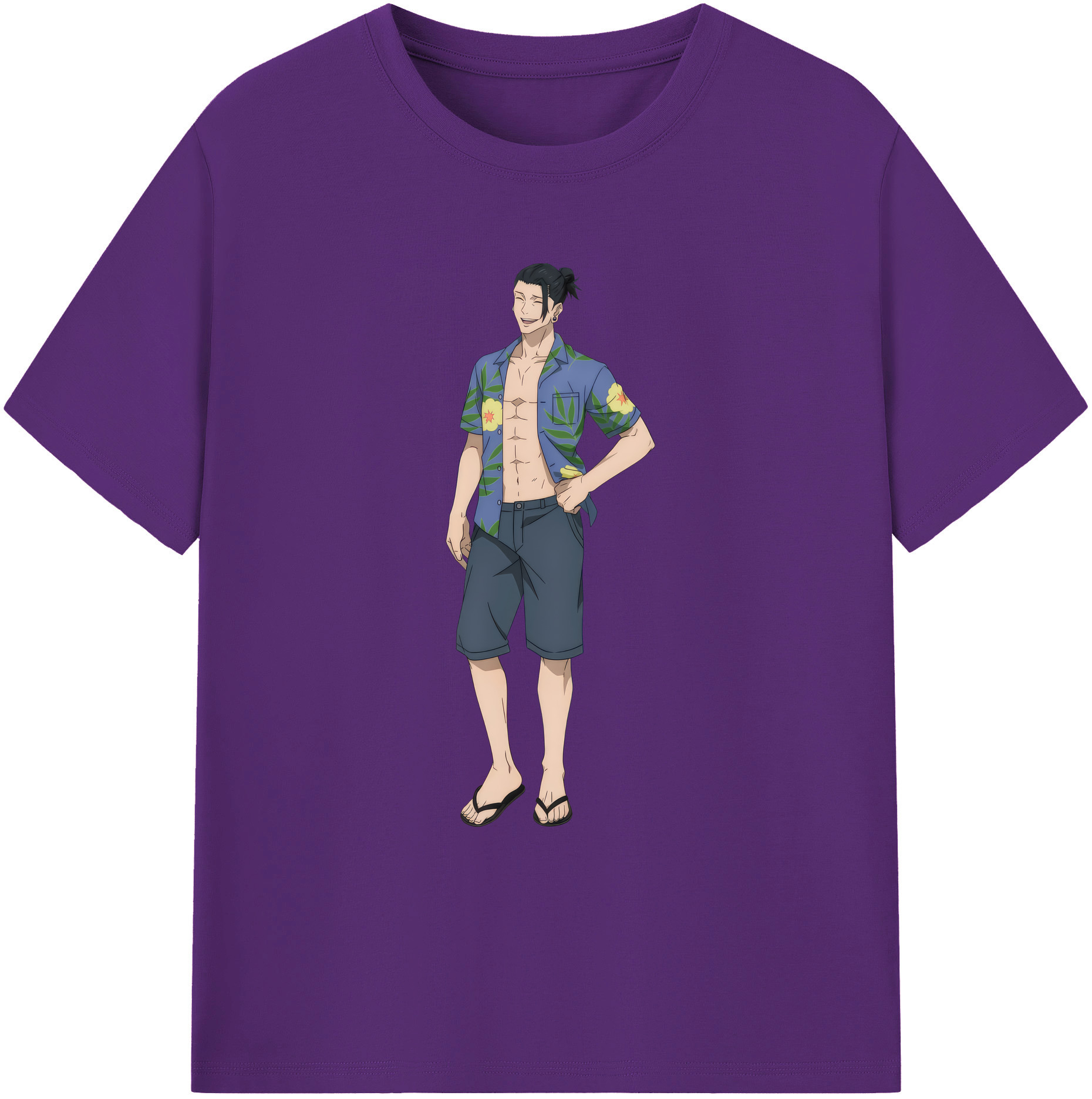 （画像用） 呪術廻戦 Jujutsu Kaisen 綿100％ メンズ半袖Tシャツ｜肌触りやわらか＆通気性