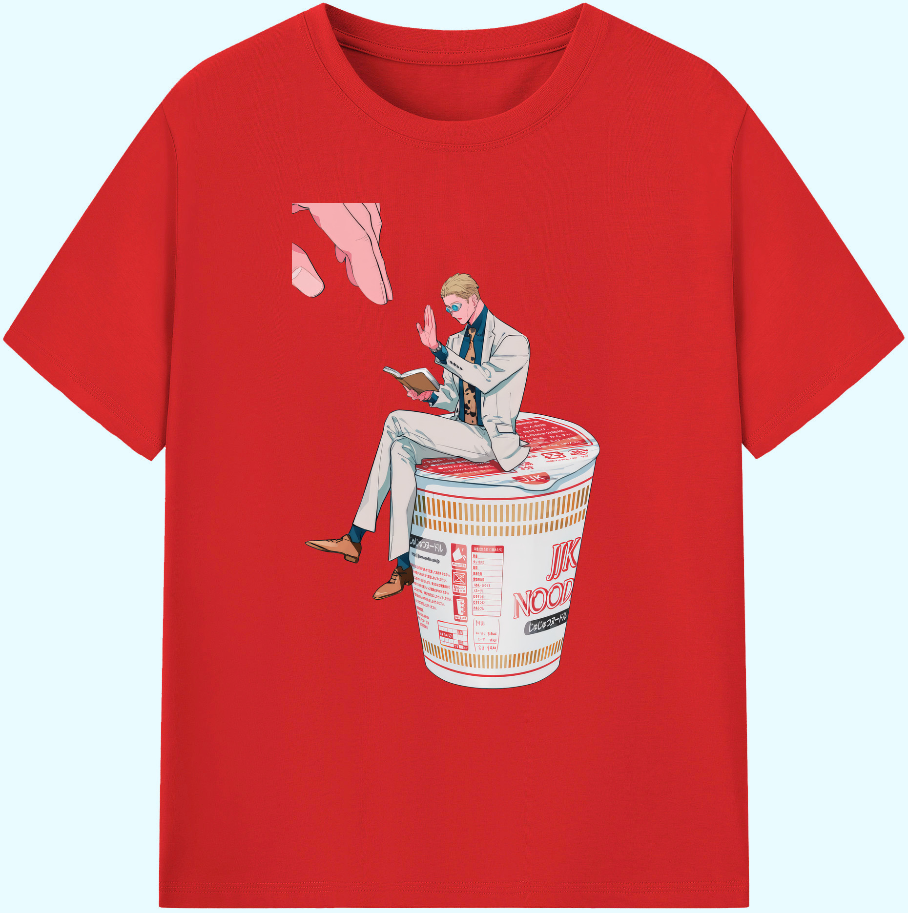 （画像用） 呪術廻戦 Jujutsu Kaisen 綿100％ メンズ半袖Tシャツ｜肌触りやわらか＆通気性