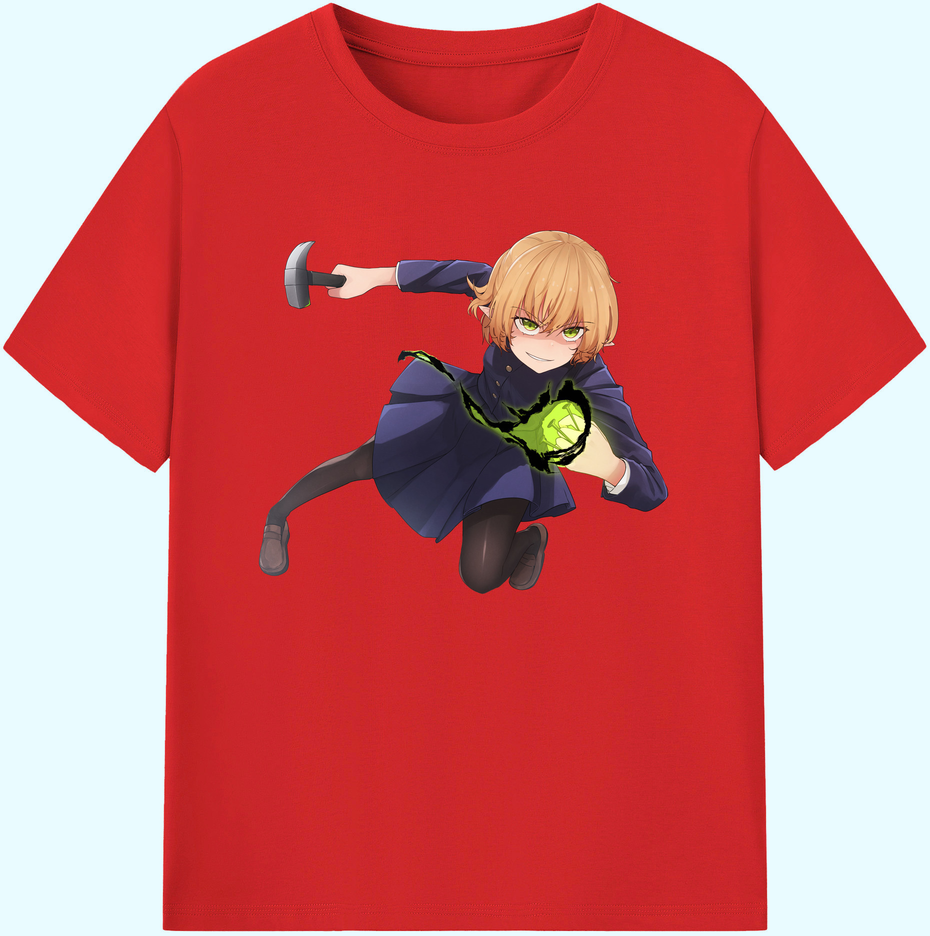 （画像用） 呪術廻戦 Jujutsu Kaisen 綿100％ メンズ半袖Tシャツ｜肌触りやわらか＆通気性