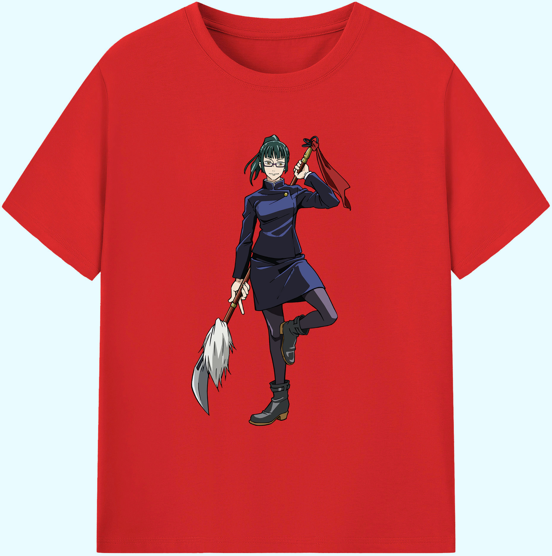 （画像用） 呪術廻戦 Jujutsu Kaisen 綿100％ メンズ半袖Tシャツ｜肌触りやわらか＆通気性