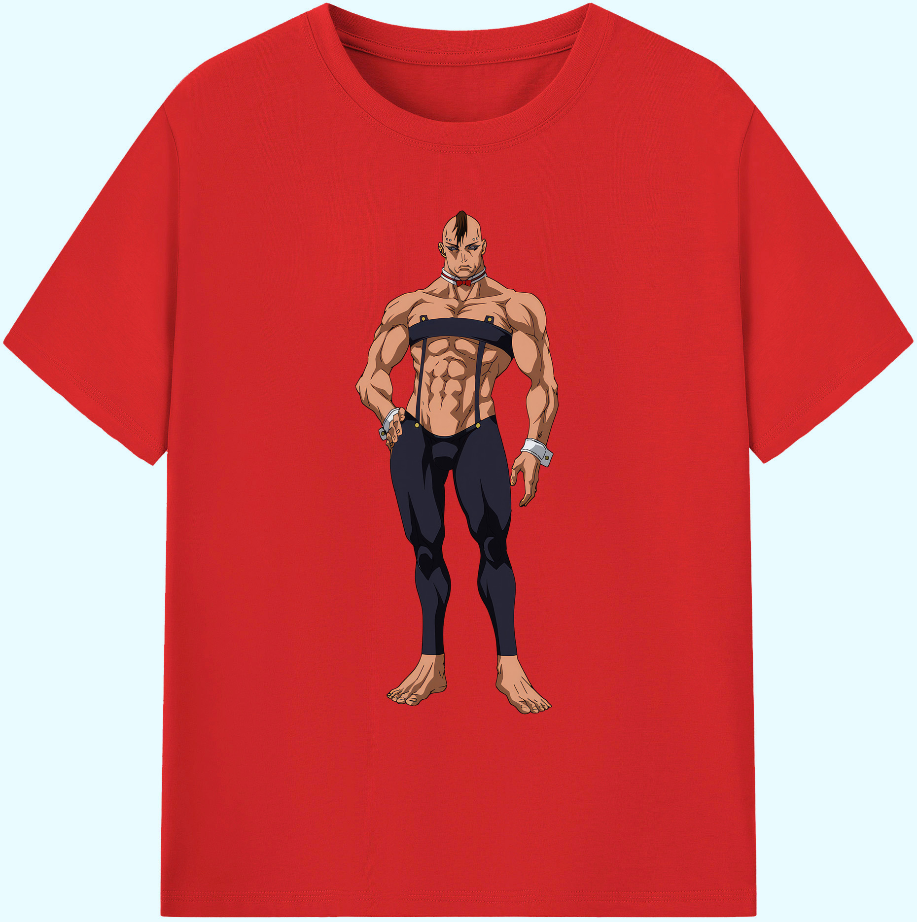 （画像用） 呪術廻戦 Jujutsu Kaisen 綿100％ メンズ半袖Tシャツ｜肌触りやわらか＆通気性