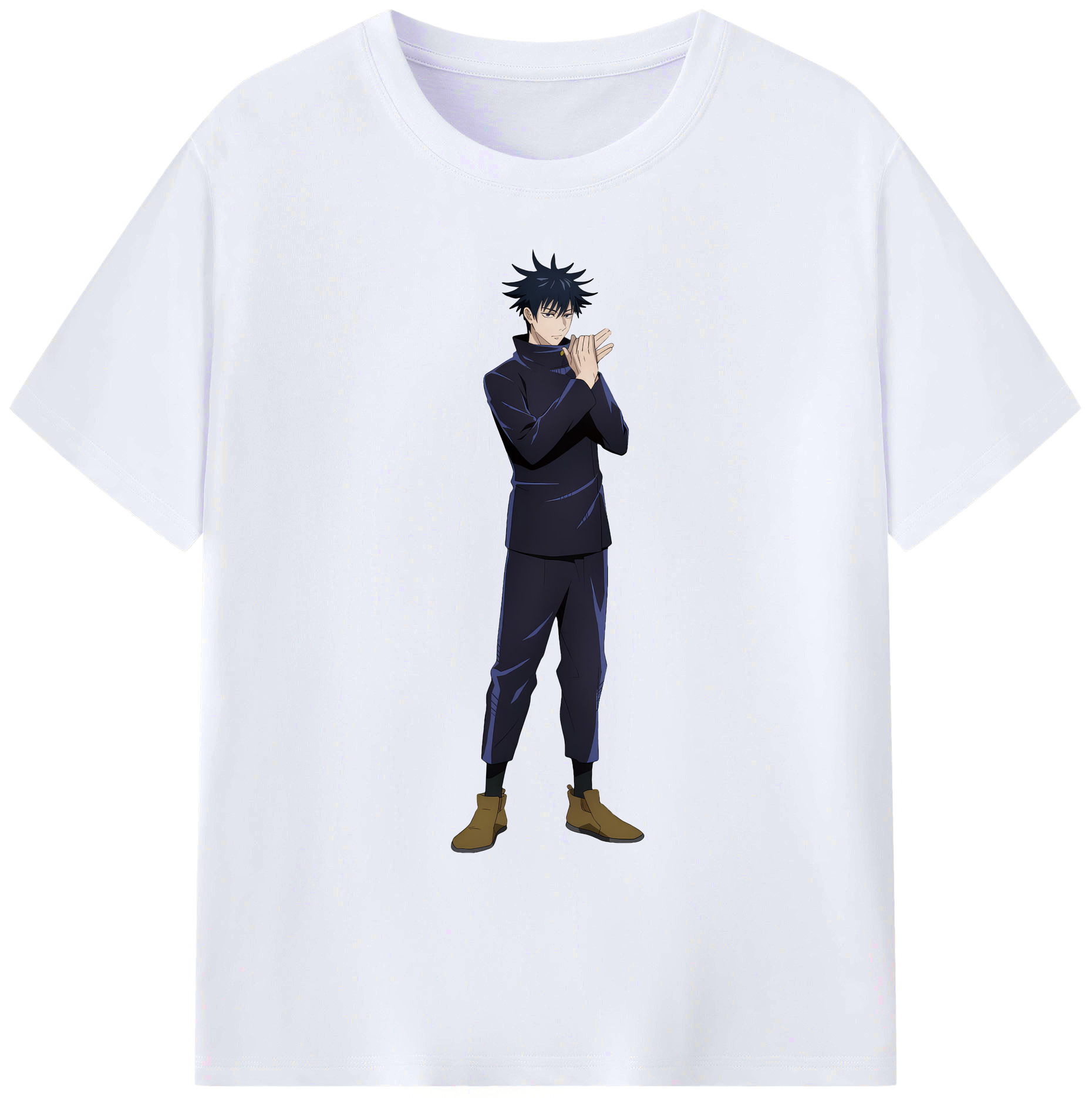 （画像用） 呪術廻戦 Jujutsu Kaisen 綿100％ メンズ半袖Tシャツ｜肌触りやわらか＆通気性