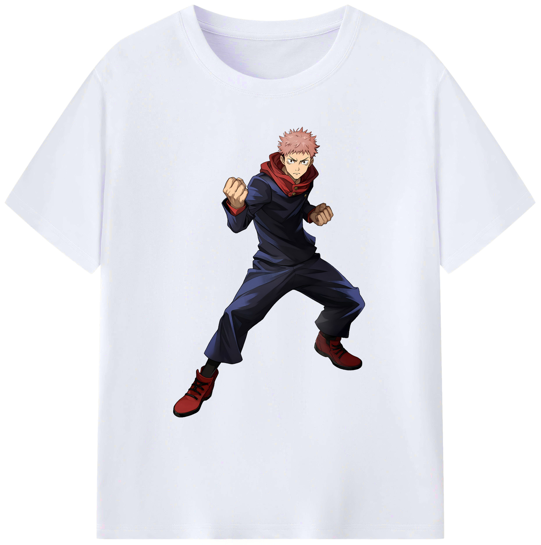 （画像用） 呪術廻戦 Jujutsu Kaisen 綿100％ メンズ半袖Tシャツ｜肌触りやわらか＆通気性