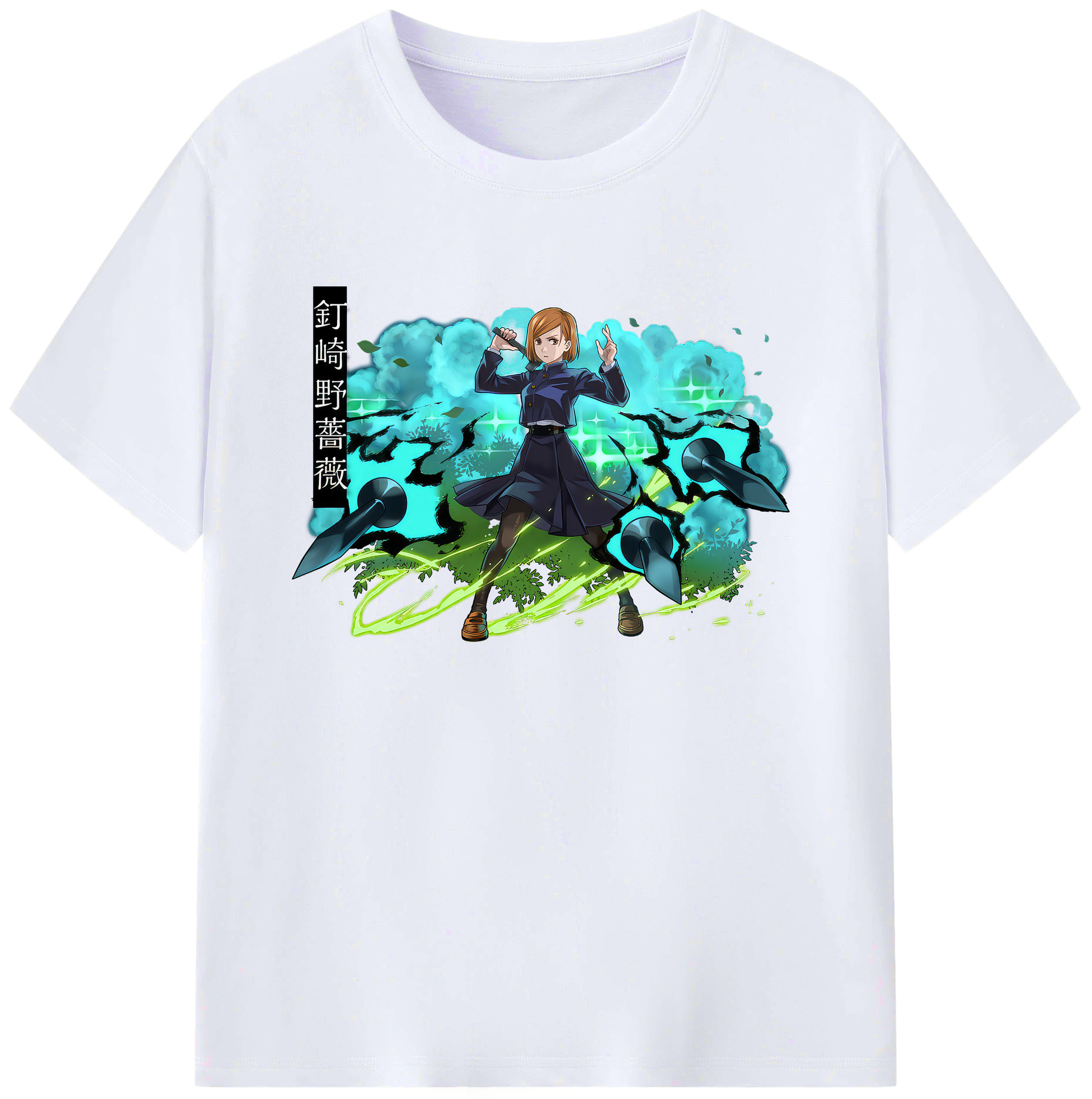 （画像用） 呪術廻戦 Jujutsu Kaisen 綿100％ メンズ半袖Tシャツ｜肌触りやわらか＆通気性