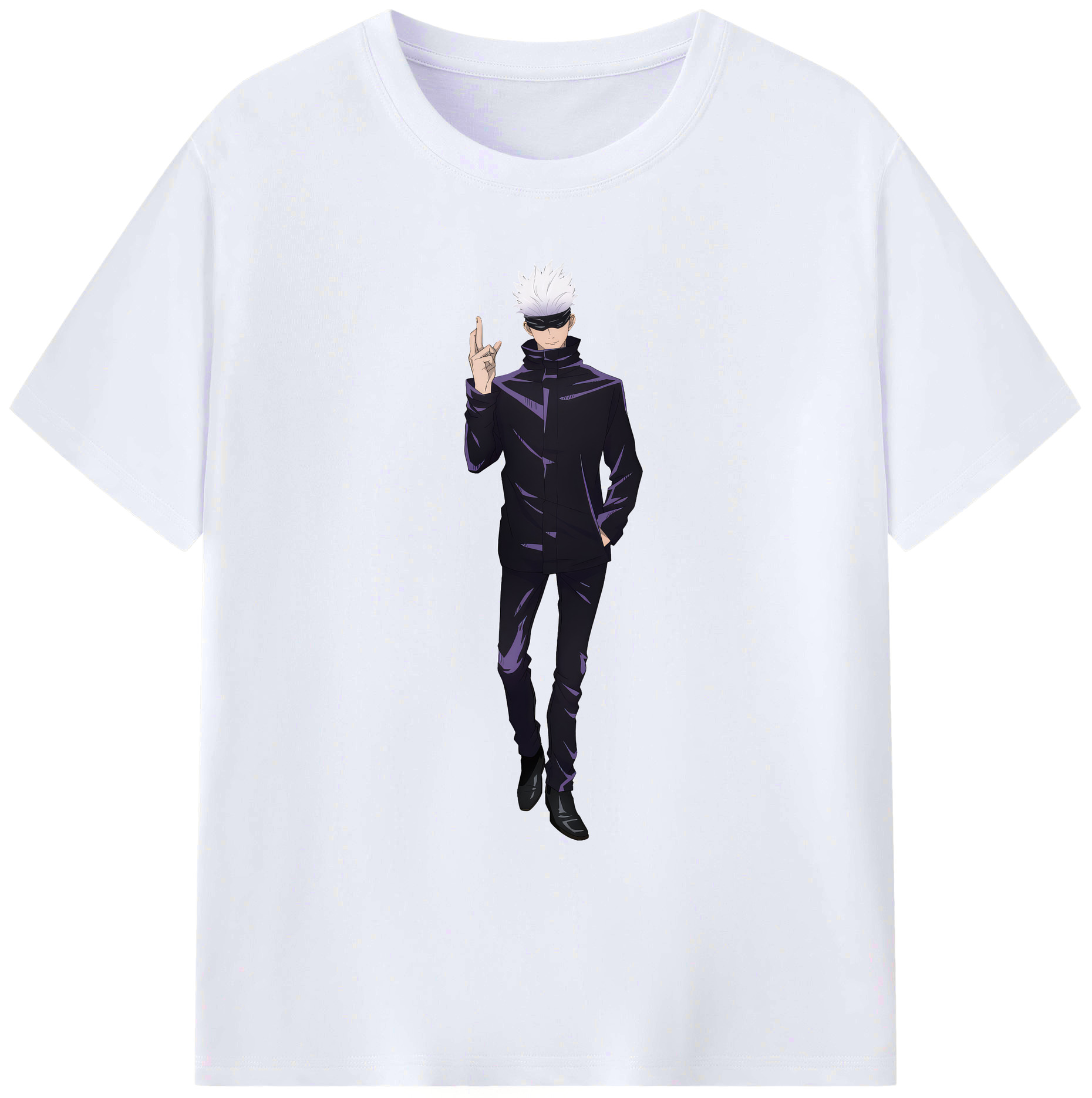 （画像用） 呪術廻戦 Jujutsu Kaisen 綿100％ メンズ半袖Tシャツ｜肌触りやわらか＆通気性