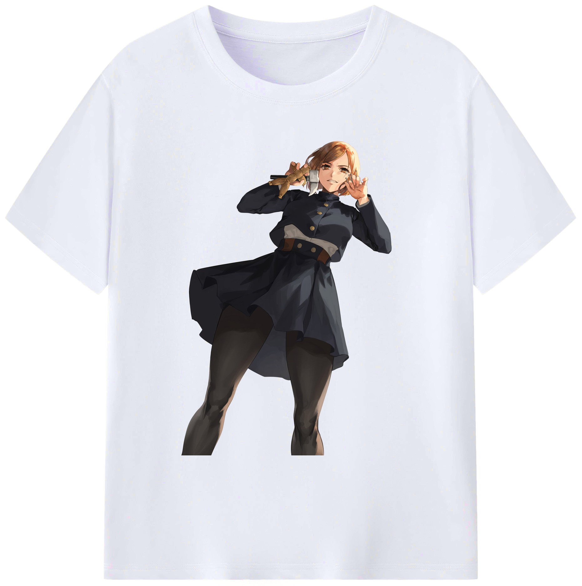 （画像用） 呪術廻戦 Jujutsu Kaisen 綿100％ メンズ半袖Tシャツ｜肌触りやわらか＆通気性