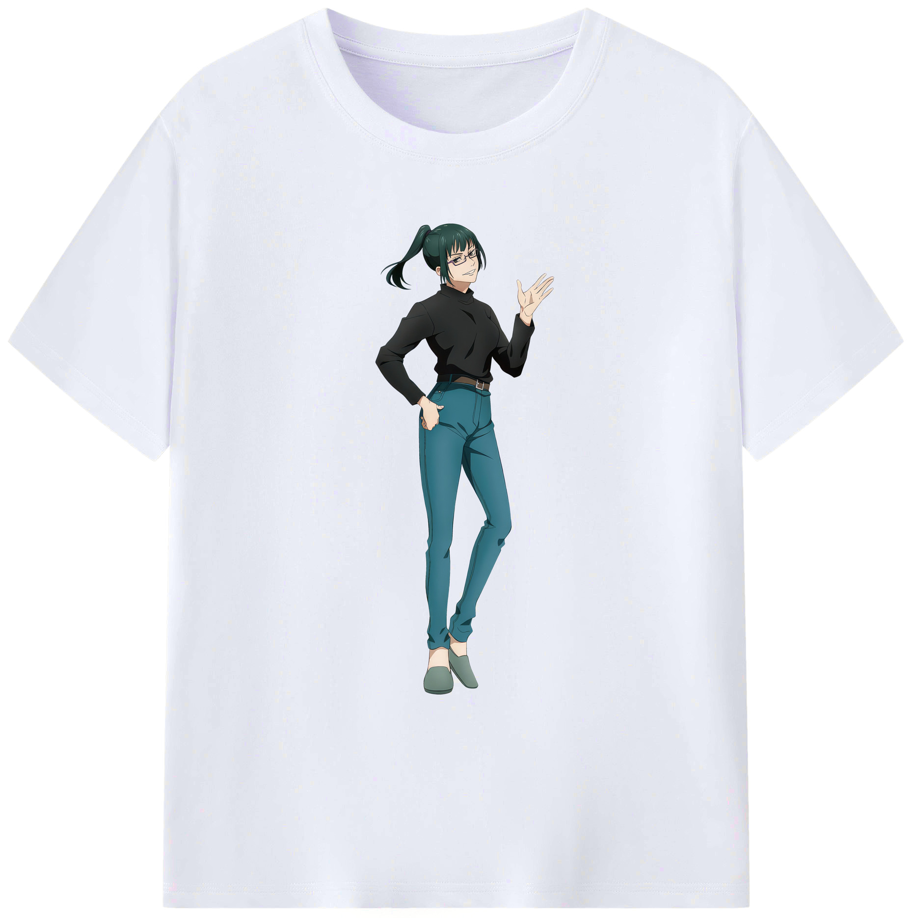 （画像用） 呪術廻戦 Jujutsu Kaisen 綿100％ メンズ半袖Tシャツ｜肌触りやわらか＆通気性