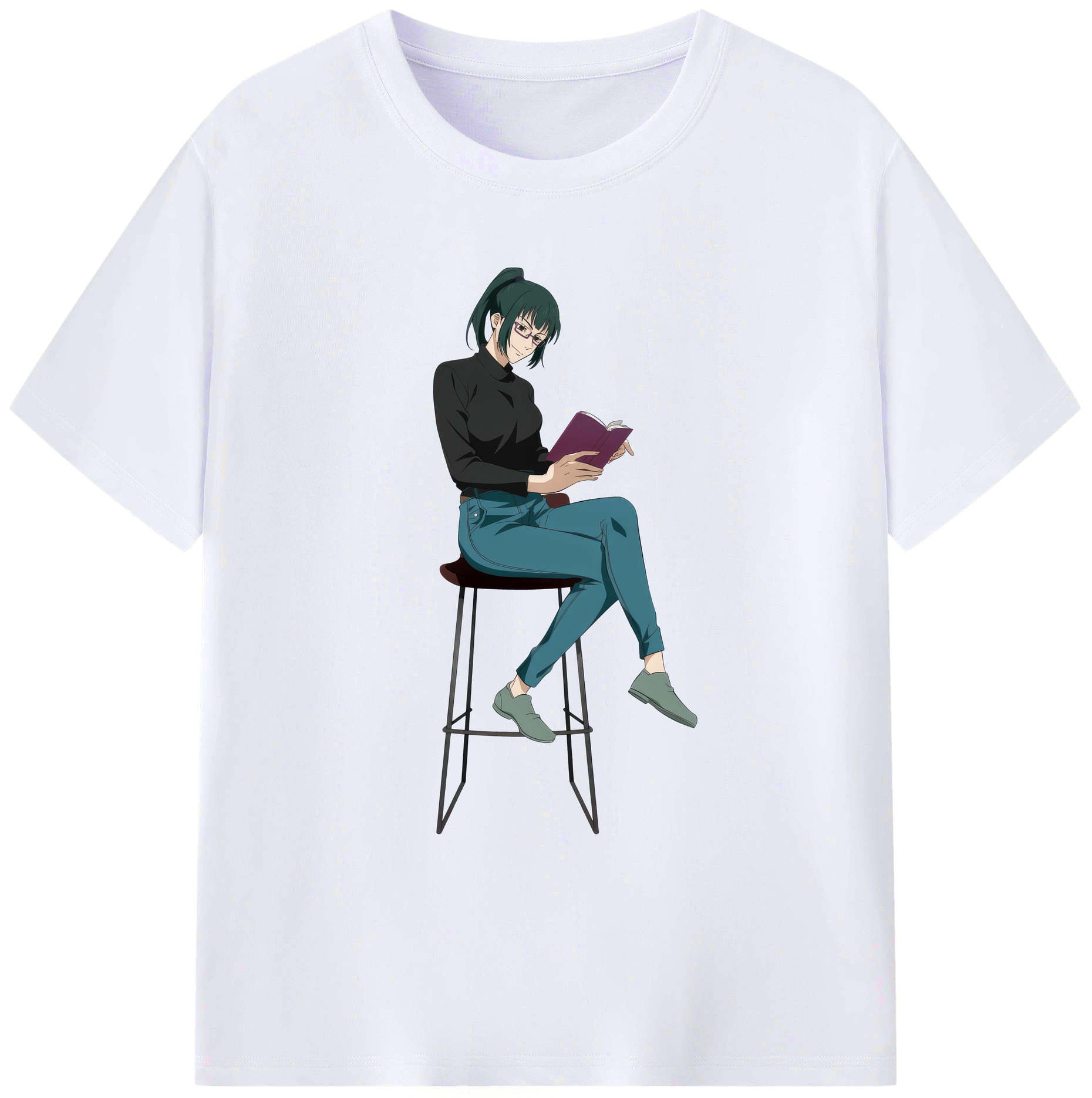 （画像用） 呪術廻戦 Jujutsu Kaisen 綿100％ メンズ半袖Tシャツ｜肌触りやわらか＆通気性