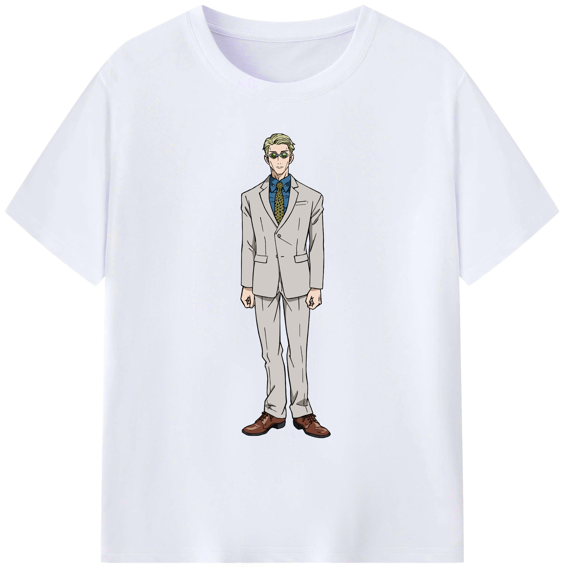 （画像用） 呪術廻戦 Jujutsu Kaisen 綿100％ メンズ半袖Tシャツ｜肌触りやわらか＆通気性