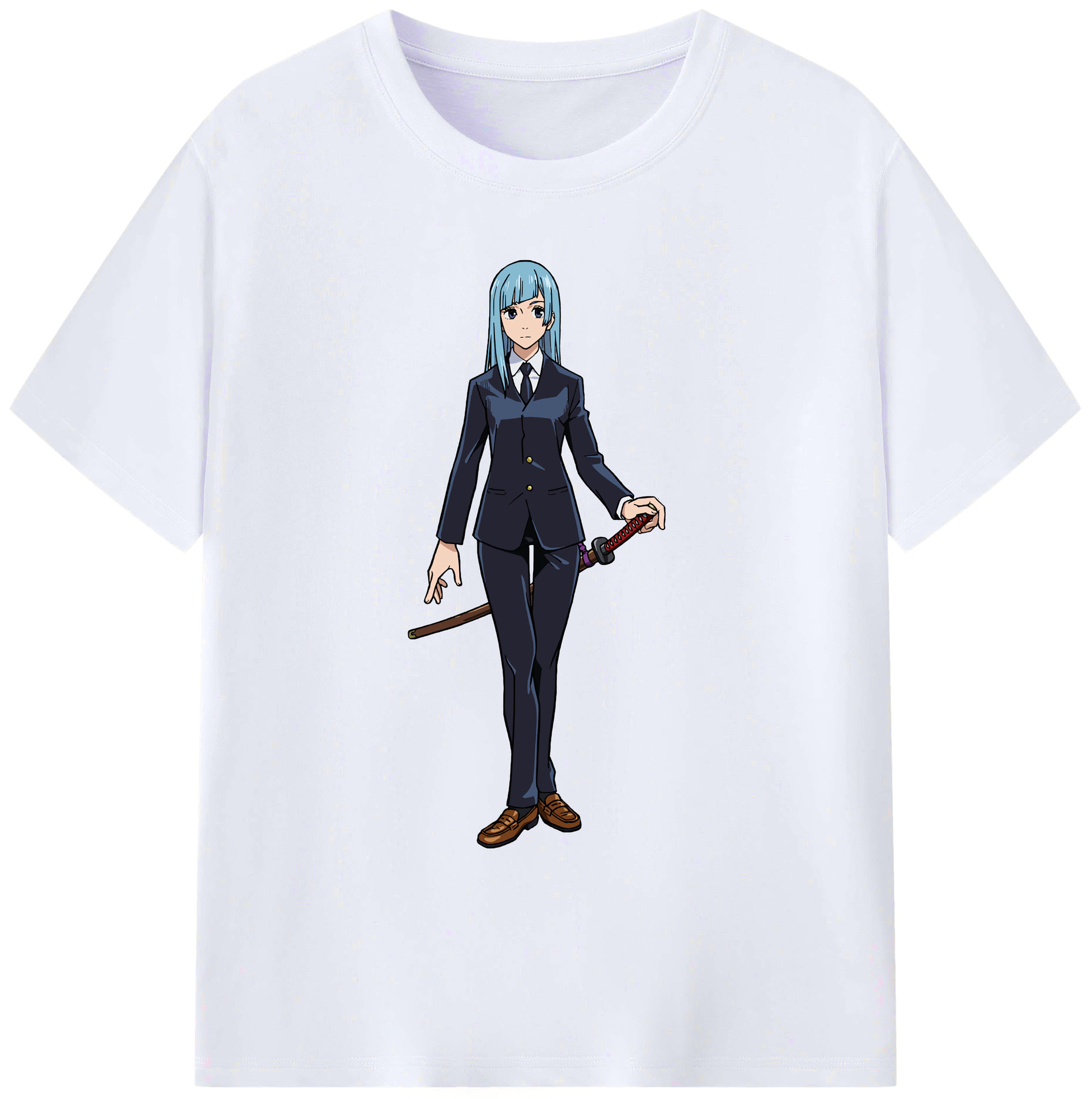 （画像用） 呪術廻戦 Jujutsu Kaisen 綿100％ メンズ半袖Tシャツ｜肌触りやわらか＆通気性