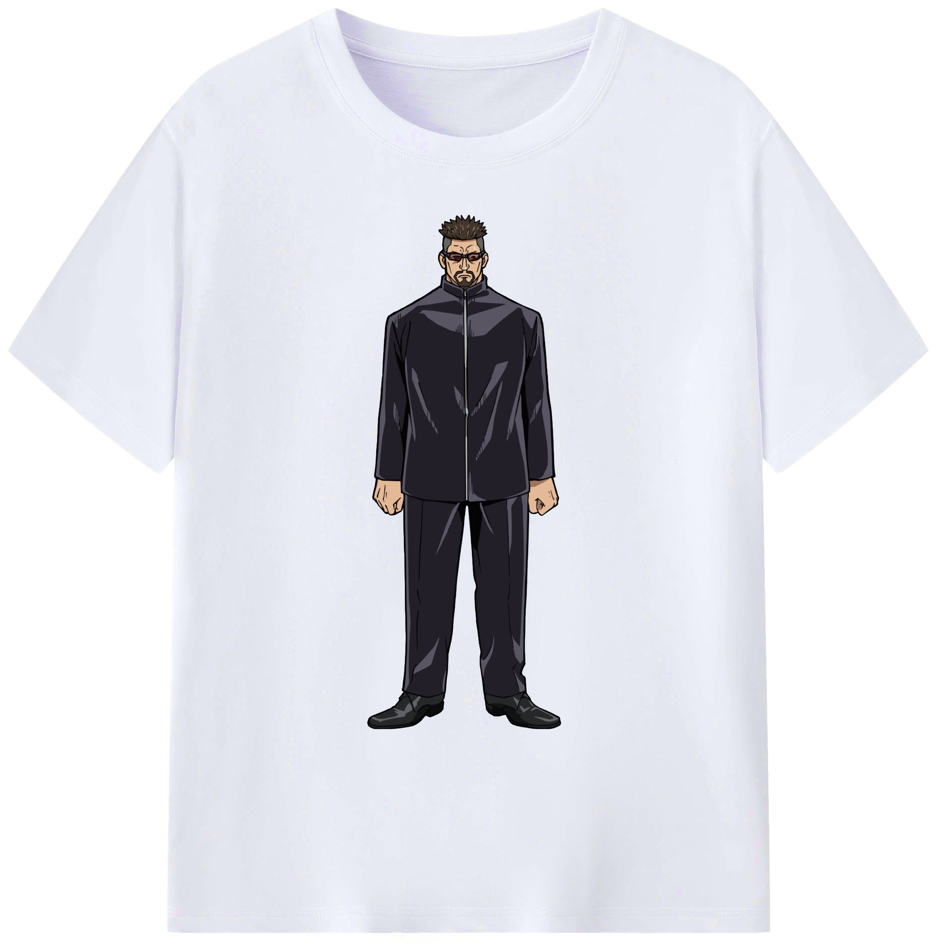 （画像用） 呪術廻戦 Jujutsu Kaisen 綿100％ メンズ半袖Tシャツ｜肌触りやわらか＆通気性