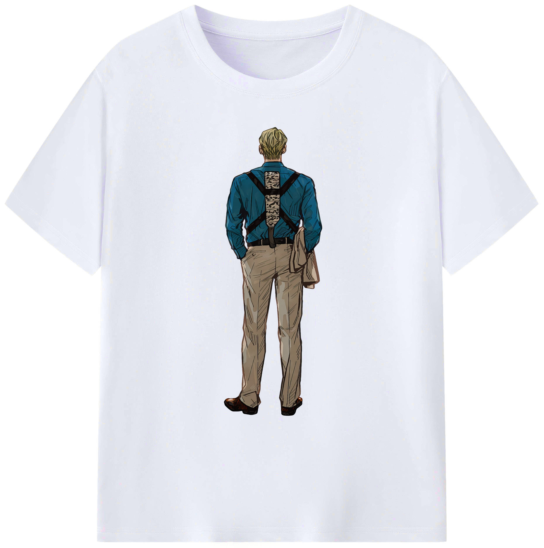 （画像用） 呪術廻戦 Jujutsu Kaisen 綿100％ メンズ半袖Tシャツ｜肌触りやわらか＆通気性
