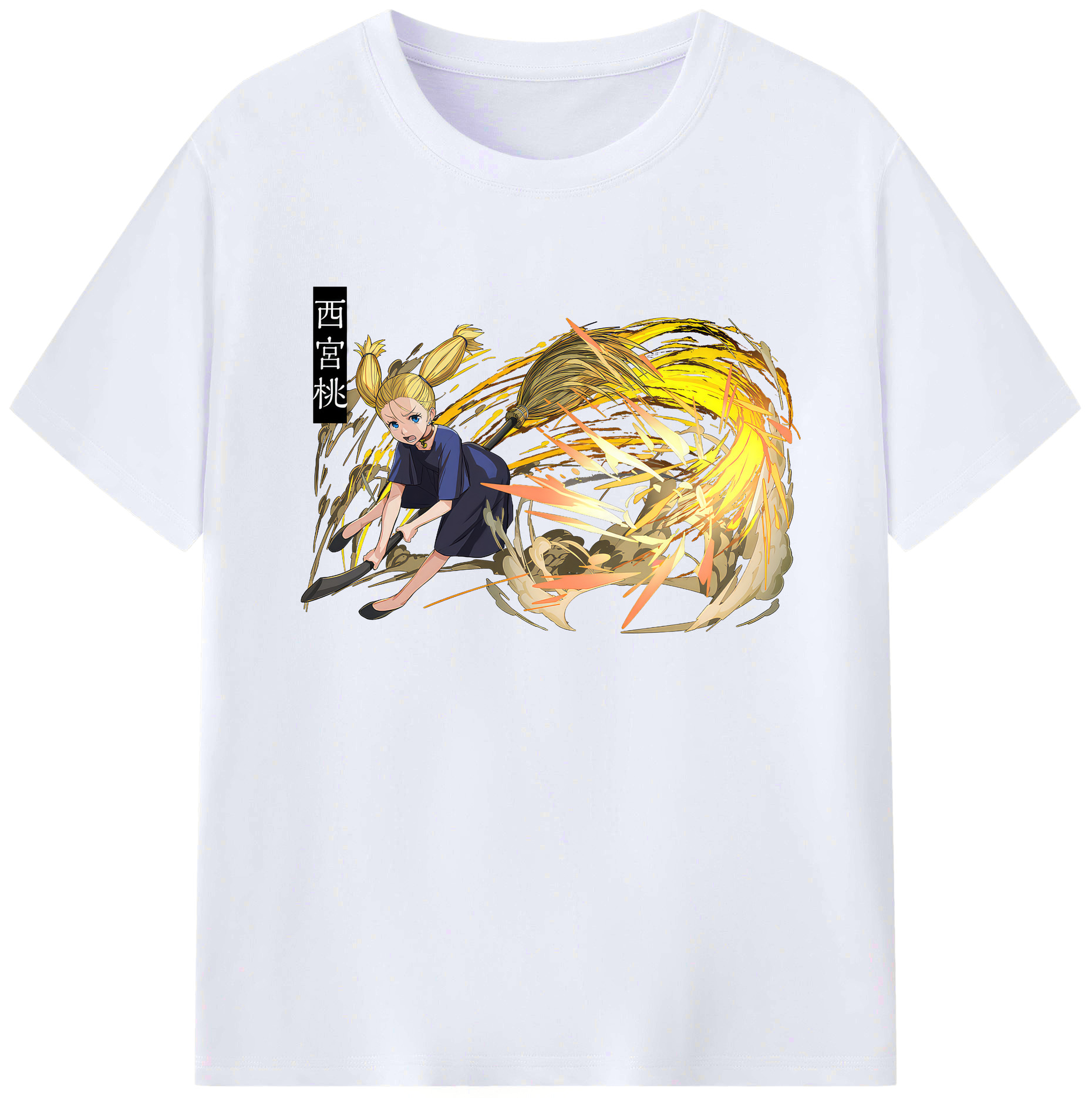 （画像用） 呪術廻戦 Jujutsu Kaisen 綿100％ メンズ半袖Tシャツ｜肌触りやわらか＆通気性