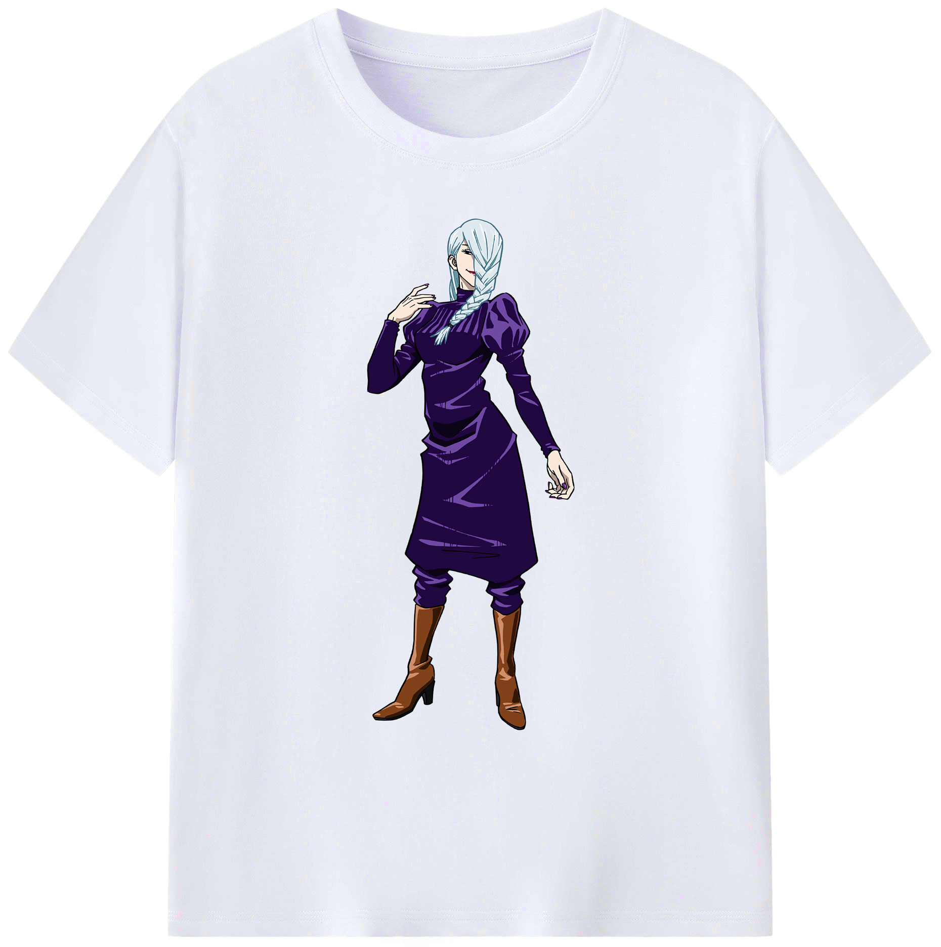 （画像用） 呪術廻戦 Jujutsu Kaisen 綿100％ メンズ半袖Tシャツ｜肌触りやわらか＆通気性