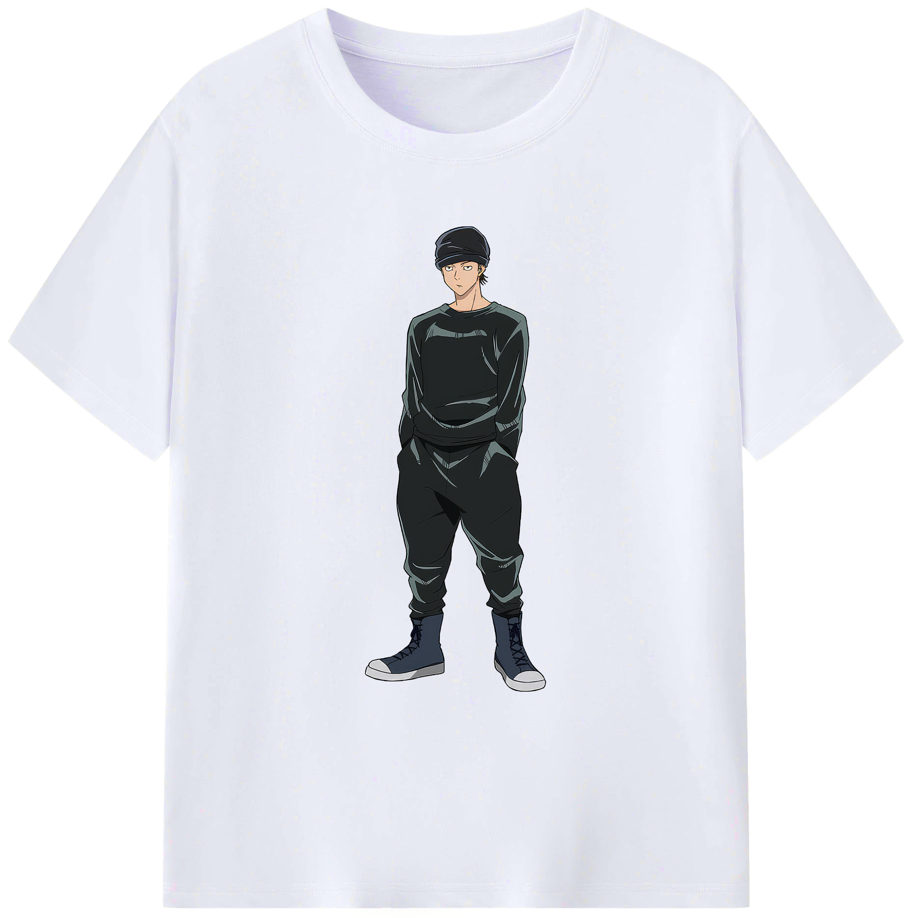 （画像用） 呪術廻戦 Jujutsu Kaisen 綿100％ メンズ半袖Tシャツ｜肌触りやわらか＆通気性