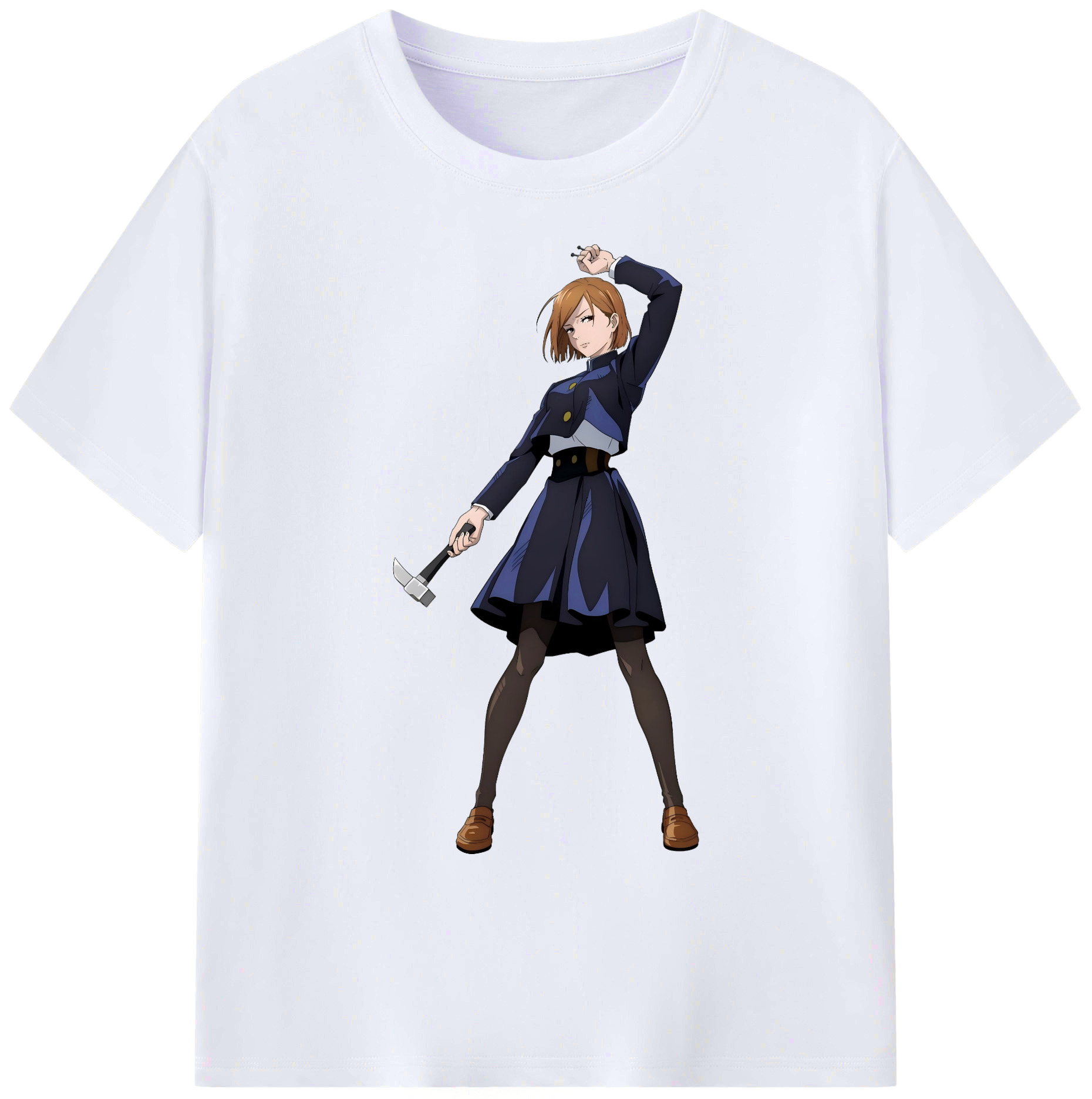 （画像用） 呪術廻戦 Jujutsu Kaisen 綿100％ メンズ半袖Tシャツ｜肌触りやわらか＆通気性