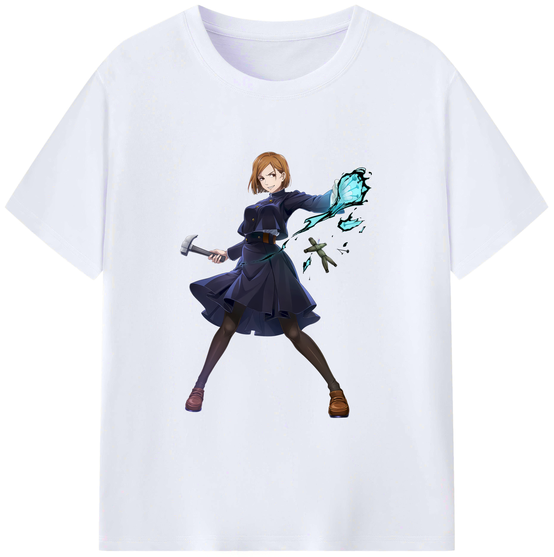 （画像用） 呪術廻戦 Jujutsu Kaisen 綿100％ メンズ半袖Tシャツ｜肌触りやわらか＆通気性
