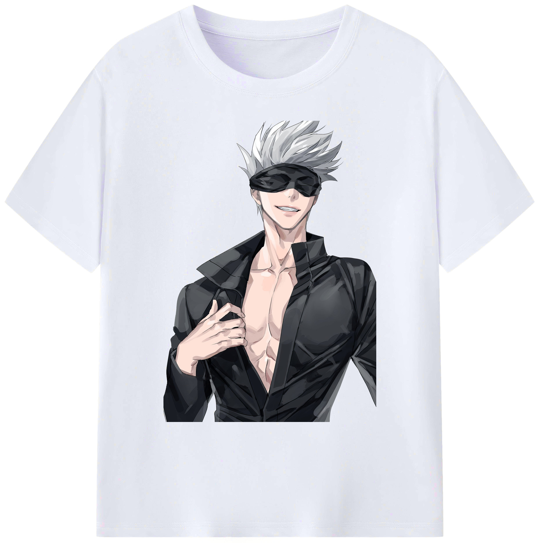 （画像用） 呪術廻戦 Jujutsu Kaisen 綿100％ メンズ半袖Tシャツ｜肌触りやわらか＆通気性