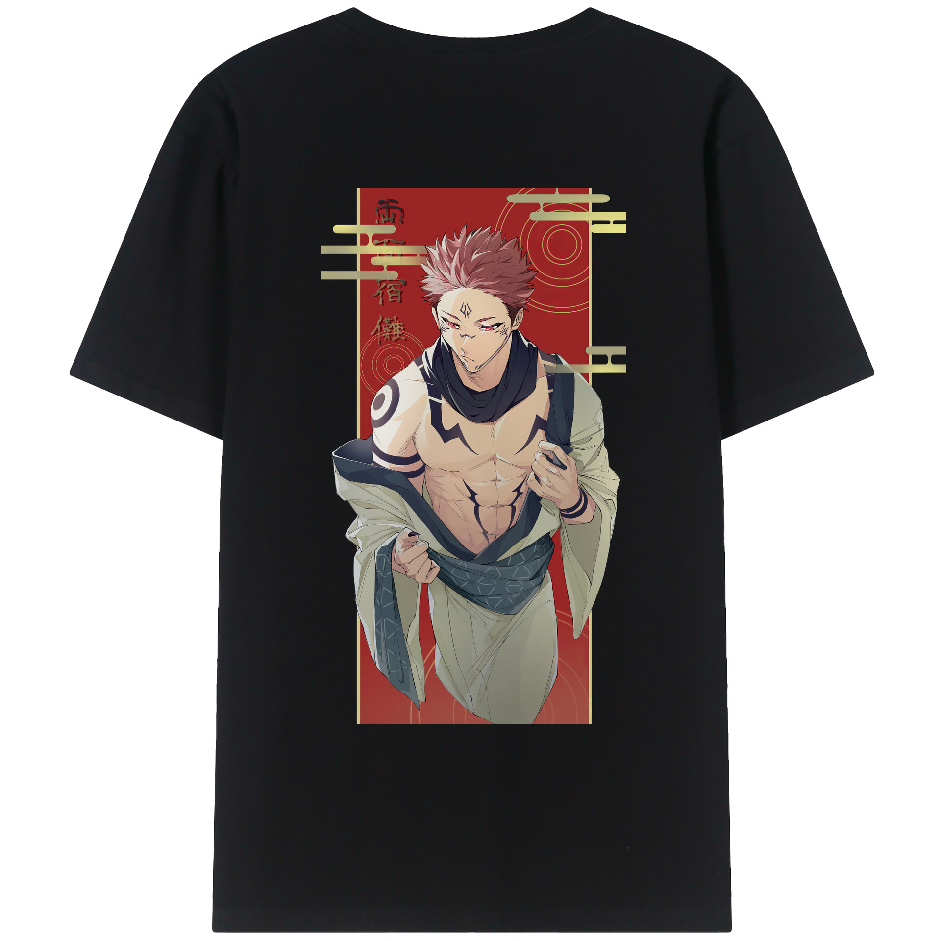 （画像用） 呪術廻戦 Jujutsu Kaisen レディース半袖Tシャツ(バックプリント)