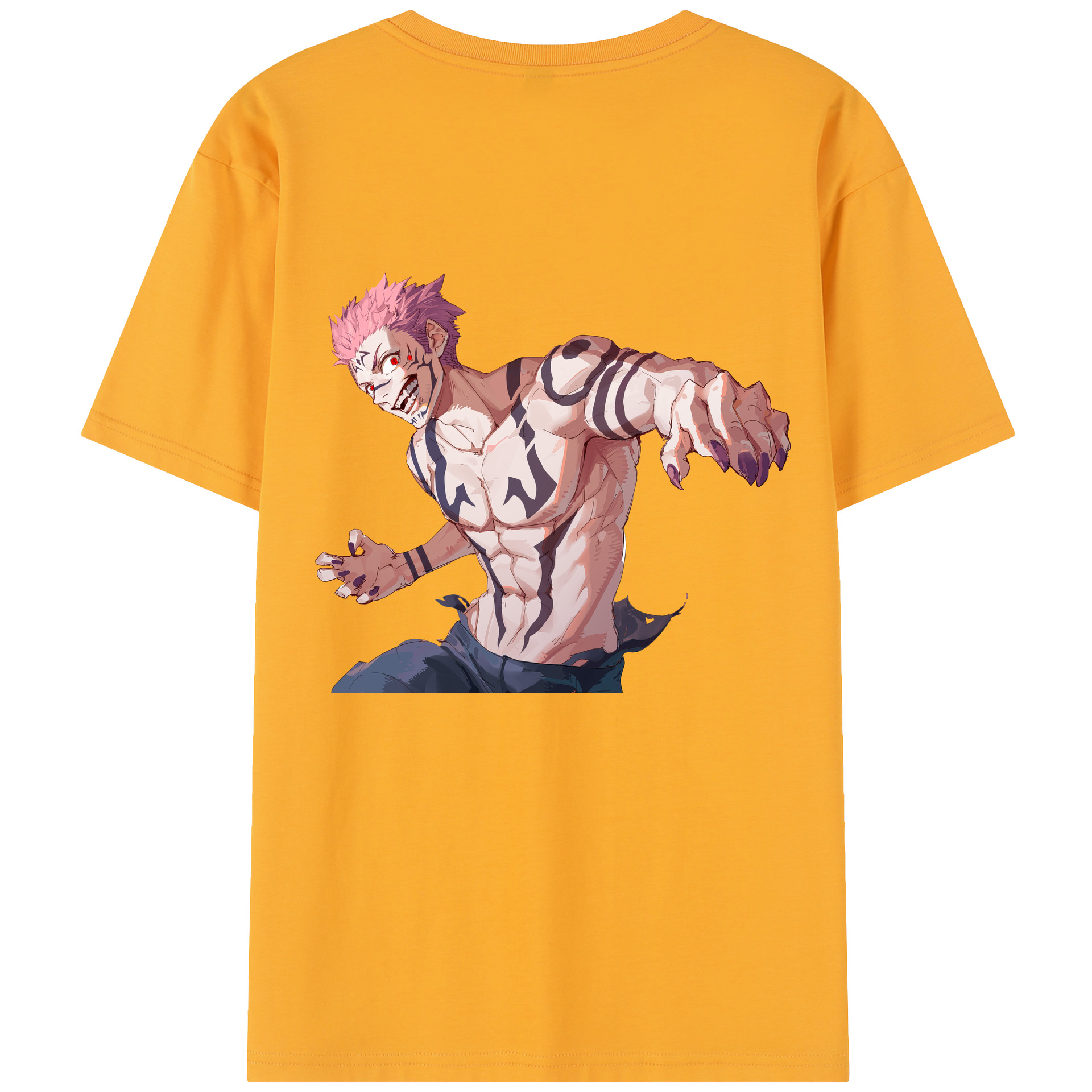 （画像用） 呪術廻戦 Jujutsu Kaisen レディース半袖Tシャツ(バックプリント)
