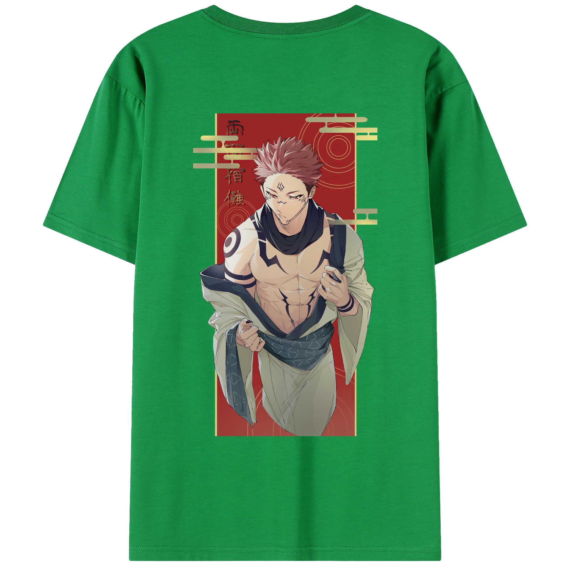 （画像用） 呪術廻戦 Jujutsu Kaisen レディース半袖Tシャツ(バックプリント)
