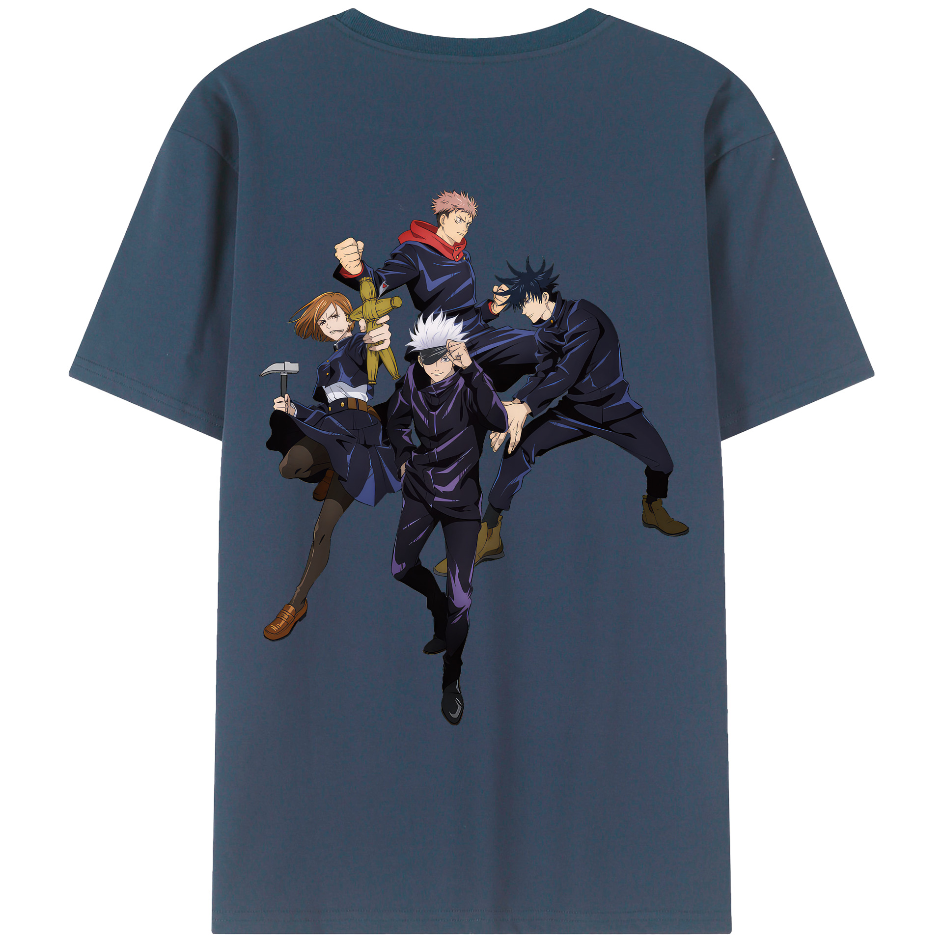 （画像用） 呪術廻戦 Jujutsu Kaisen レディース半袖Tシャツ(バックプリント)