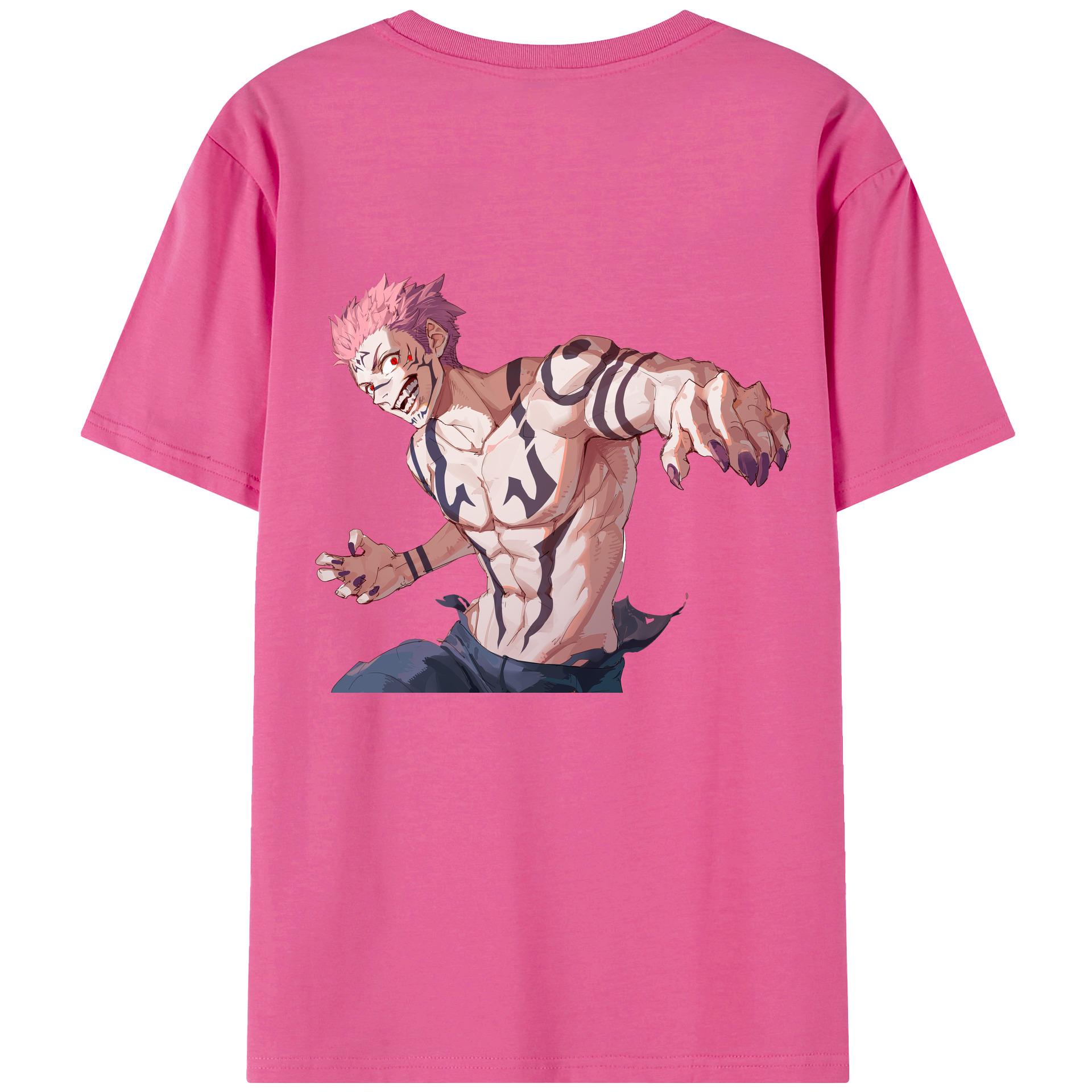 （画像用） 呪術廻戦 Jujutsu Kaisen レディース半袖Tシャツ(バックプリント)