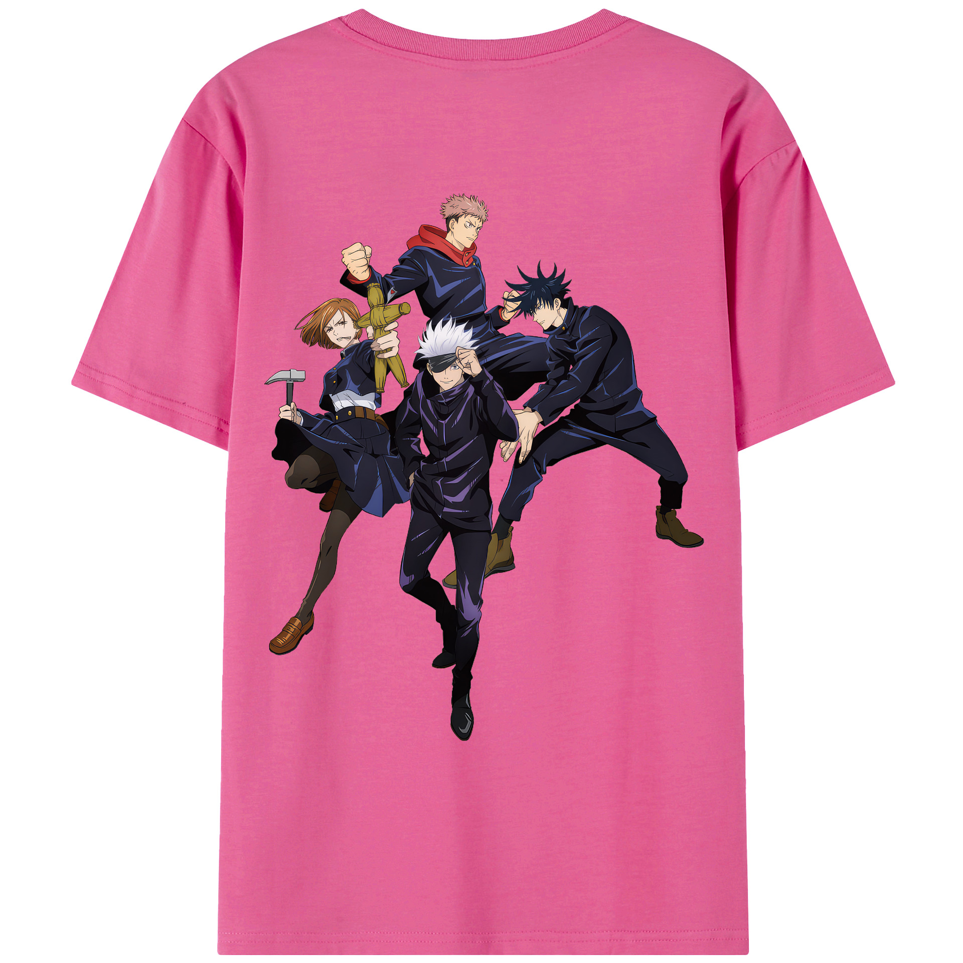 （画像用） 呪術廻戦 Jujutsu Kaisen レディース半袖Tシャツ(バックプリント)