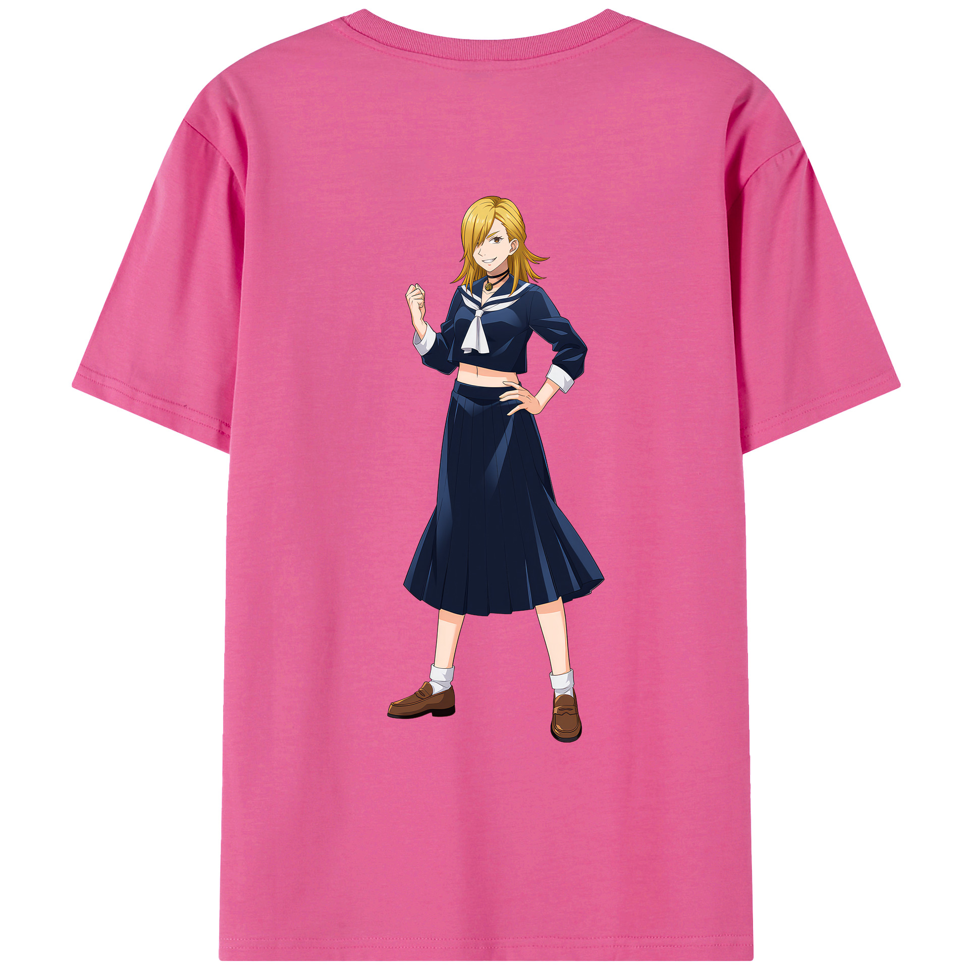（画像用） 呪術廻戦 Jujutsu Kaisen レディース半袖Tシャツ(バックプリント)