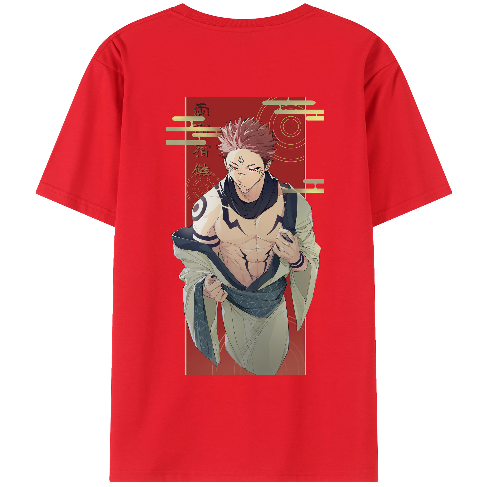 （画像用） 呪術廻戦 Jujutsu Kaisen レディース半袖Tシャツ(バックプリント)