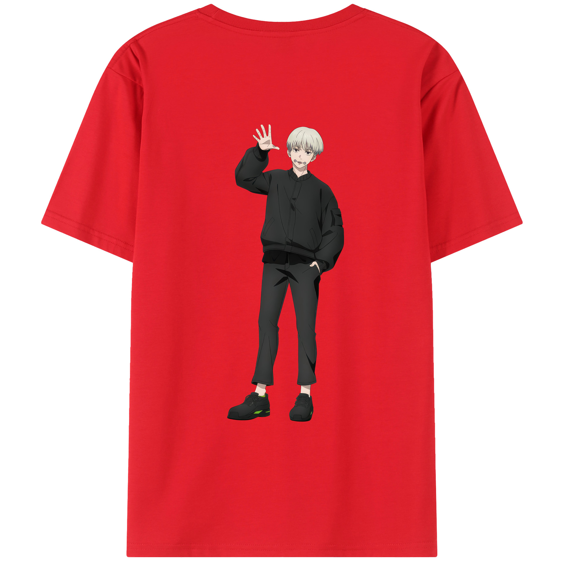 （画像用） 呪術廻戦 Jujutsu Kaisen レディース半袖Tシャツ(バックプリント)