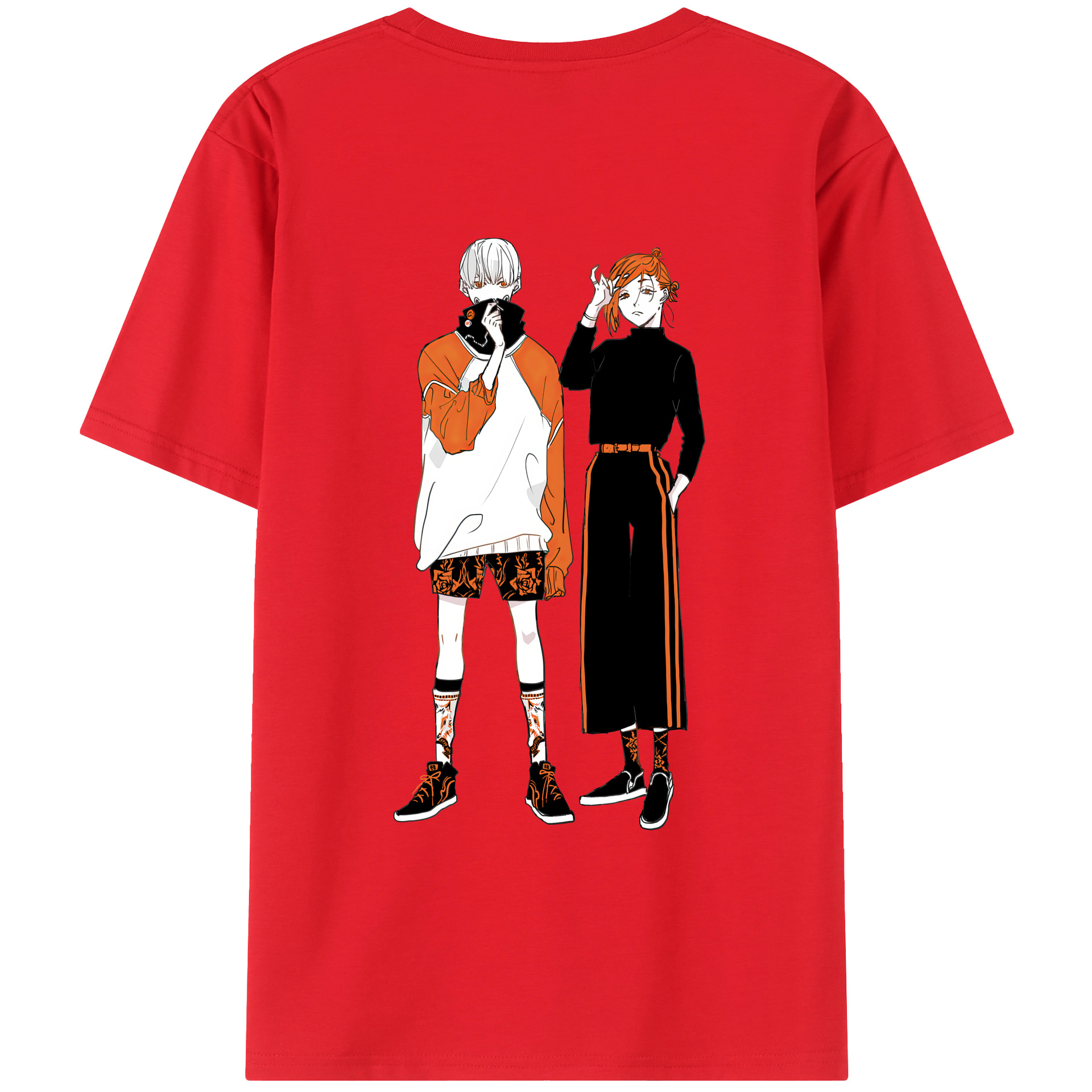 （画像用） 呪術廻戦 Jujutsu Kaisen レディース半袖Tシャツ(バックプリント)