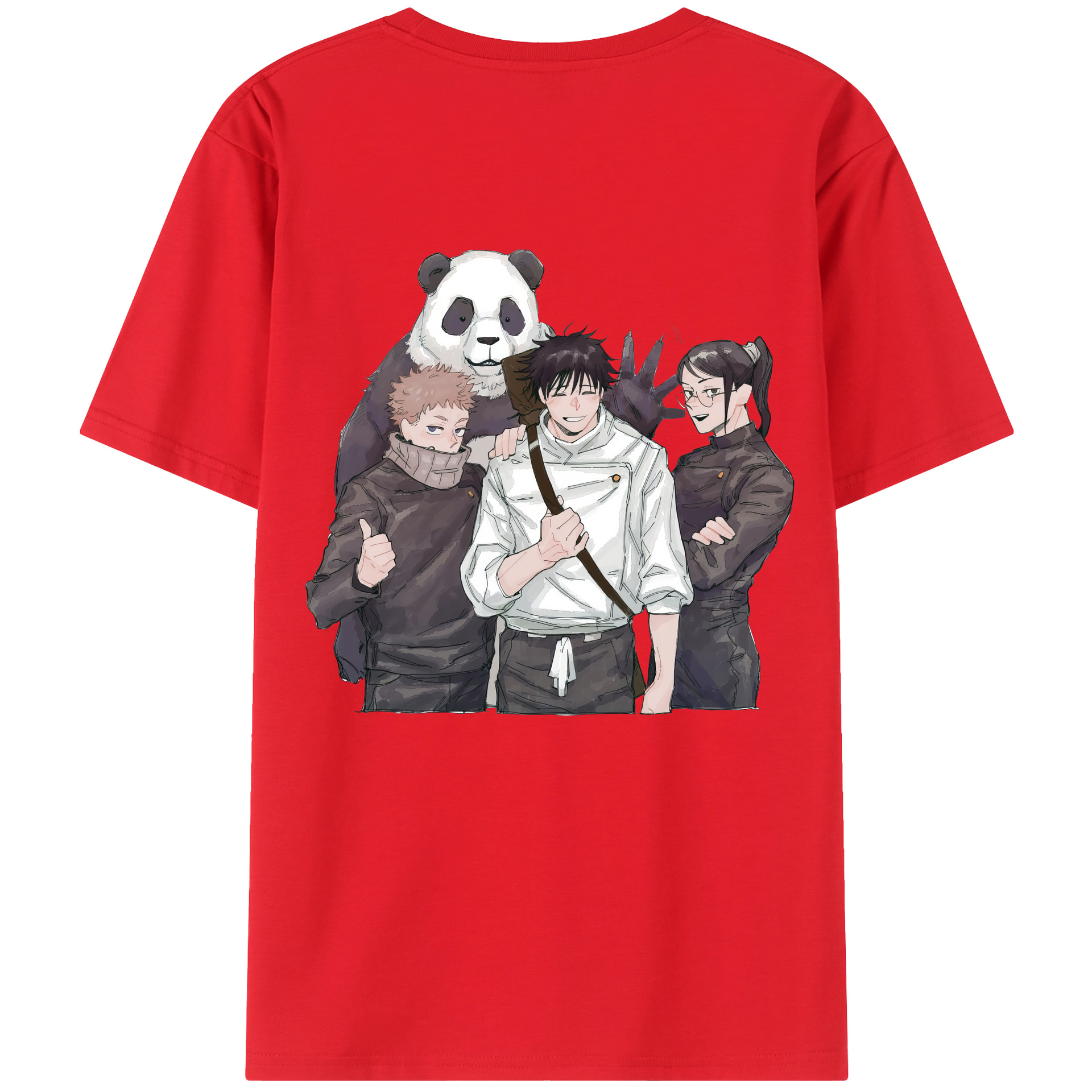 （画像用） 呪術廻戦 Jujutsu Kaisen レディース半袖Tシャツ(バックプリント)