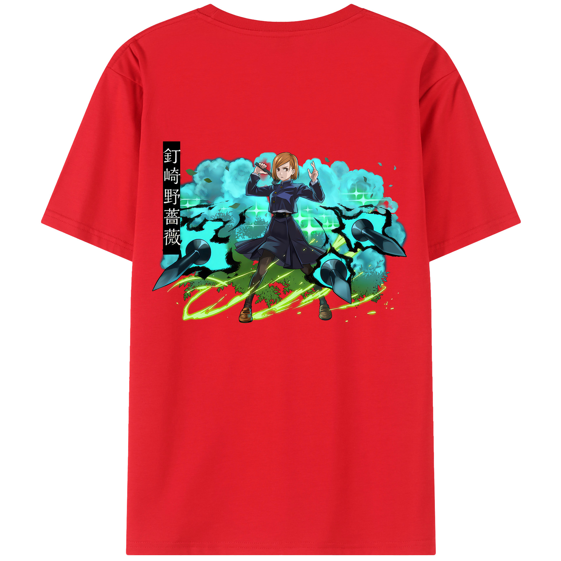 （画像用） 呪術廻戦 Jujutsu Kaisen レディース半袖Tシャツ(バックプリント)