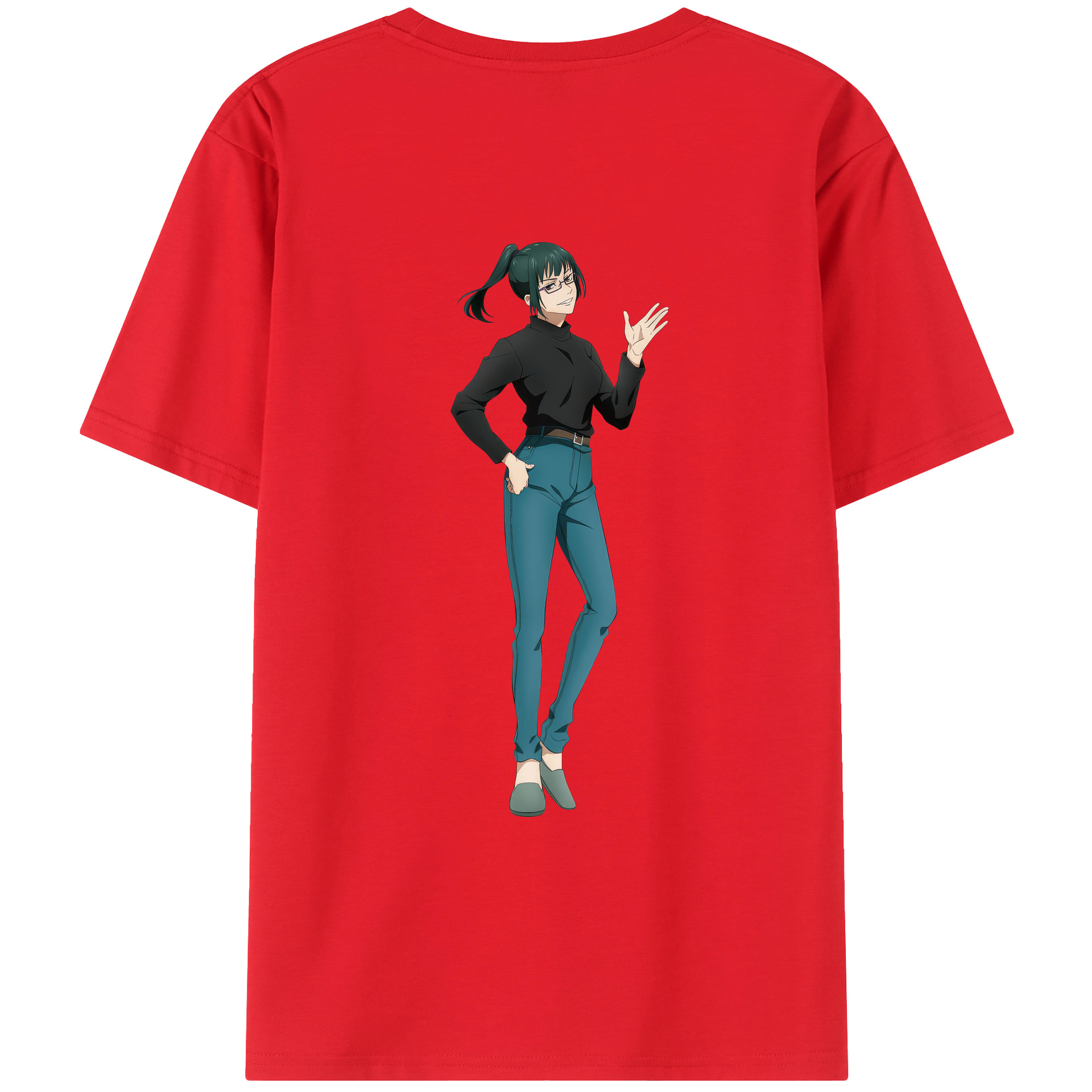 （画像用） 呪術廻戦 Jujutsu Kaisen レディース半袖Tシャツ(バックプリント)
