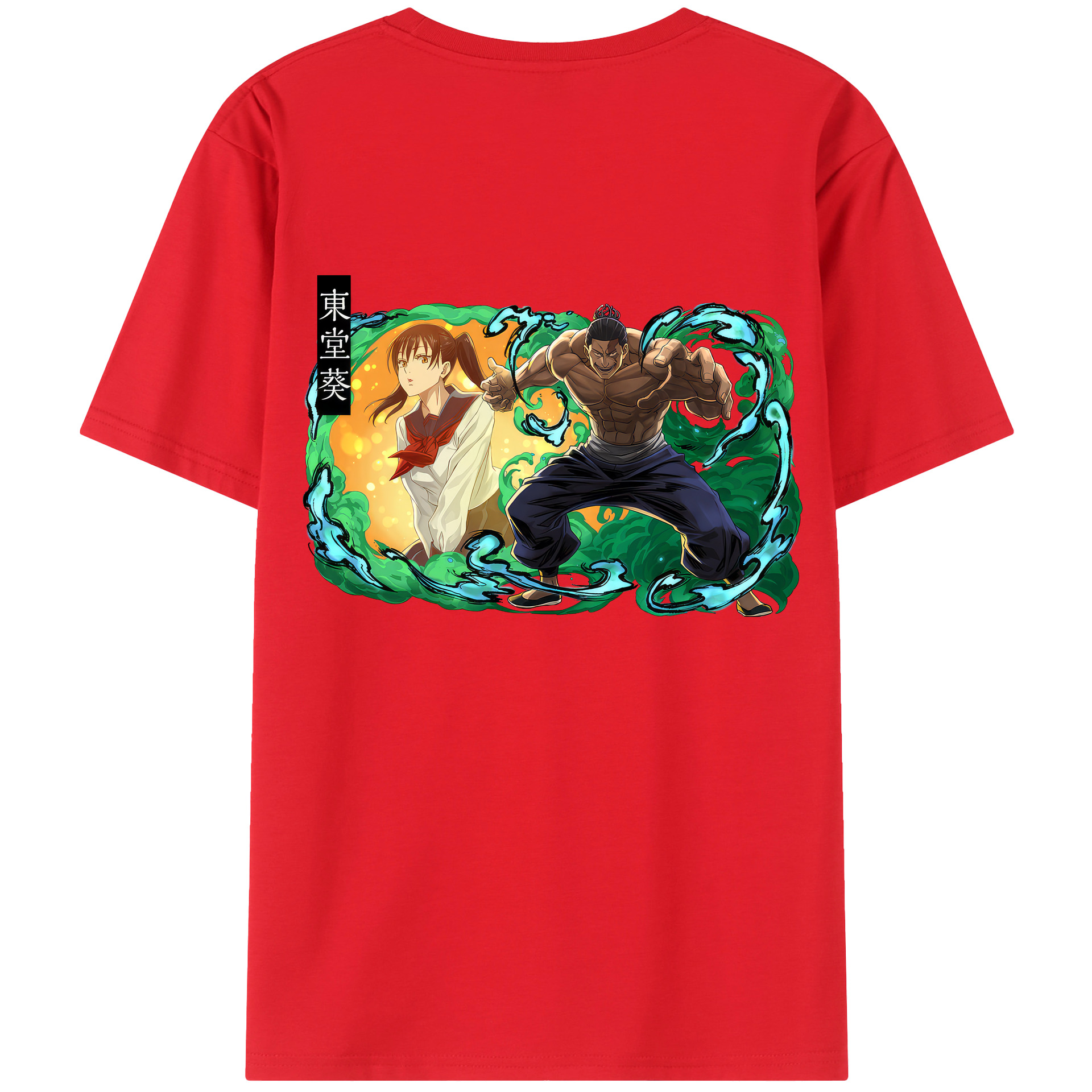 （画像用） 呪術廻戦 Jujutsu Kaisen レディース半袖Tシャツ(バックプリント)