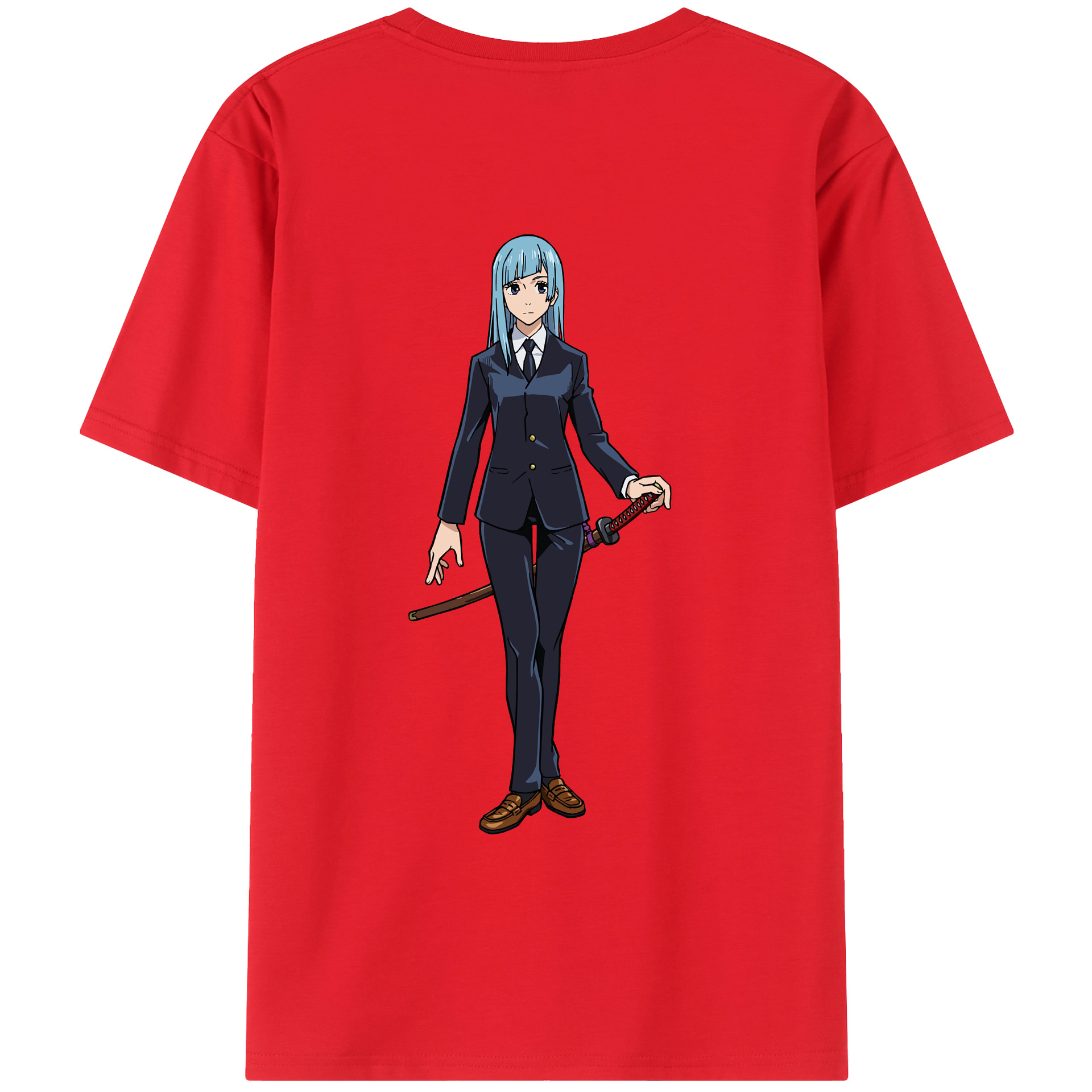 （画像用） 呪術廻戦 Jujutsu Kaisen レディース半袖Tシャツ(バックプリント)
