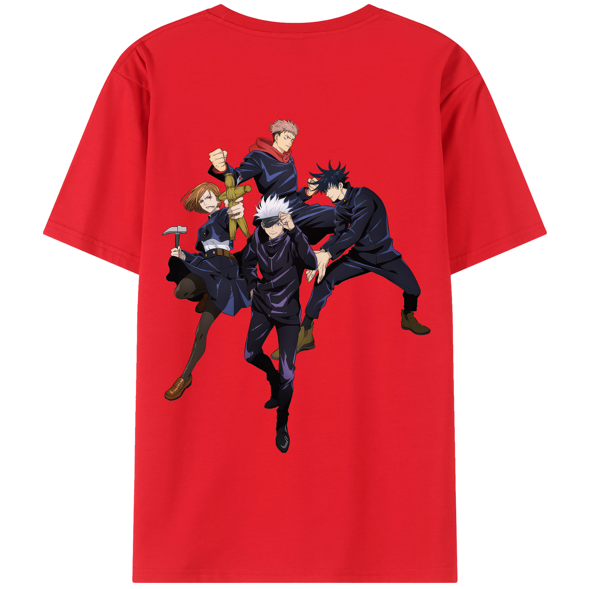 （画像用） 呪術廻戦 Jujutsu Kaisen レディース半袖Tシャツ(バックプリント)