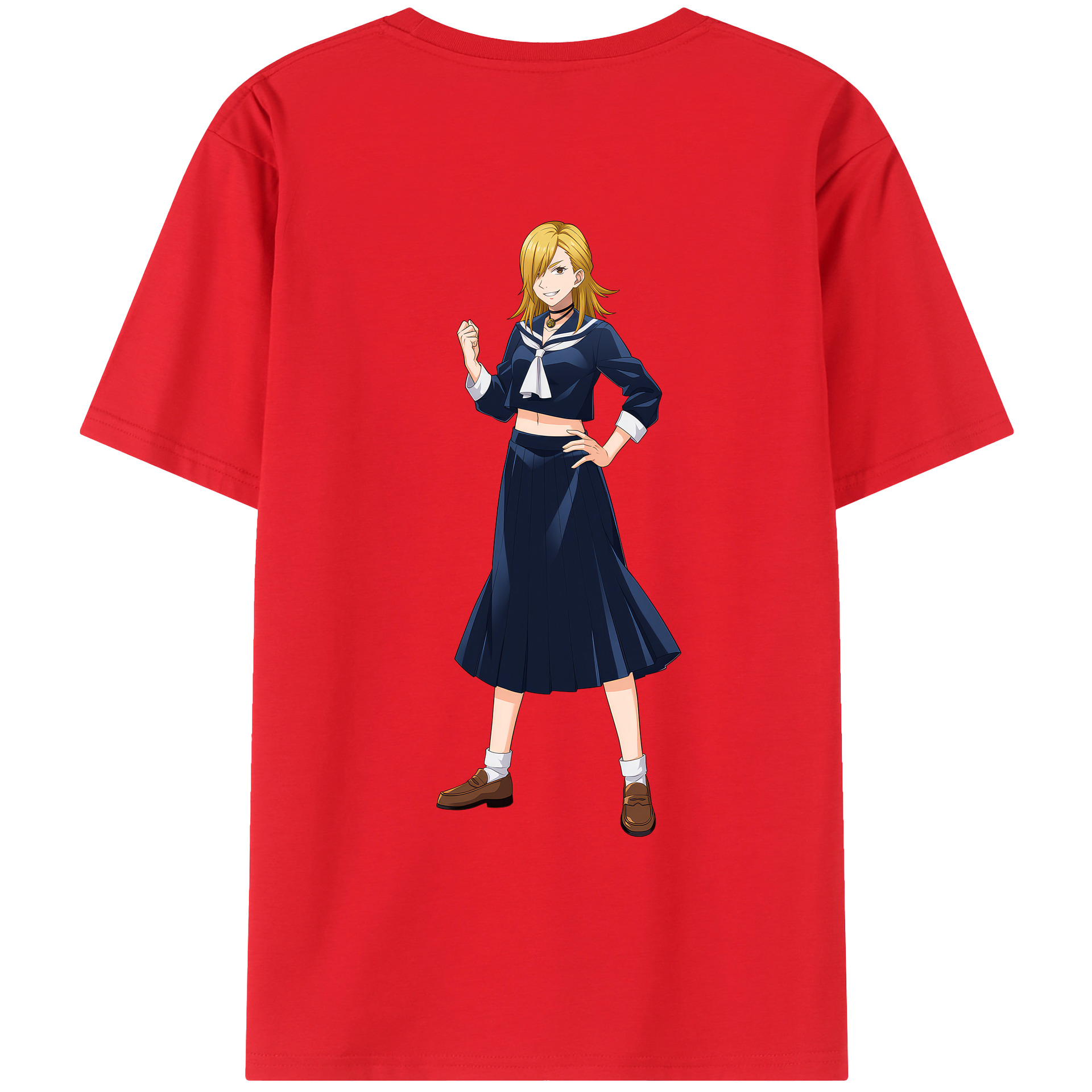 （画像用） 呪術廻戦 Jujutsu Kaisen レディース半袖Tシャツ(バックプリント)