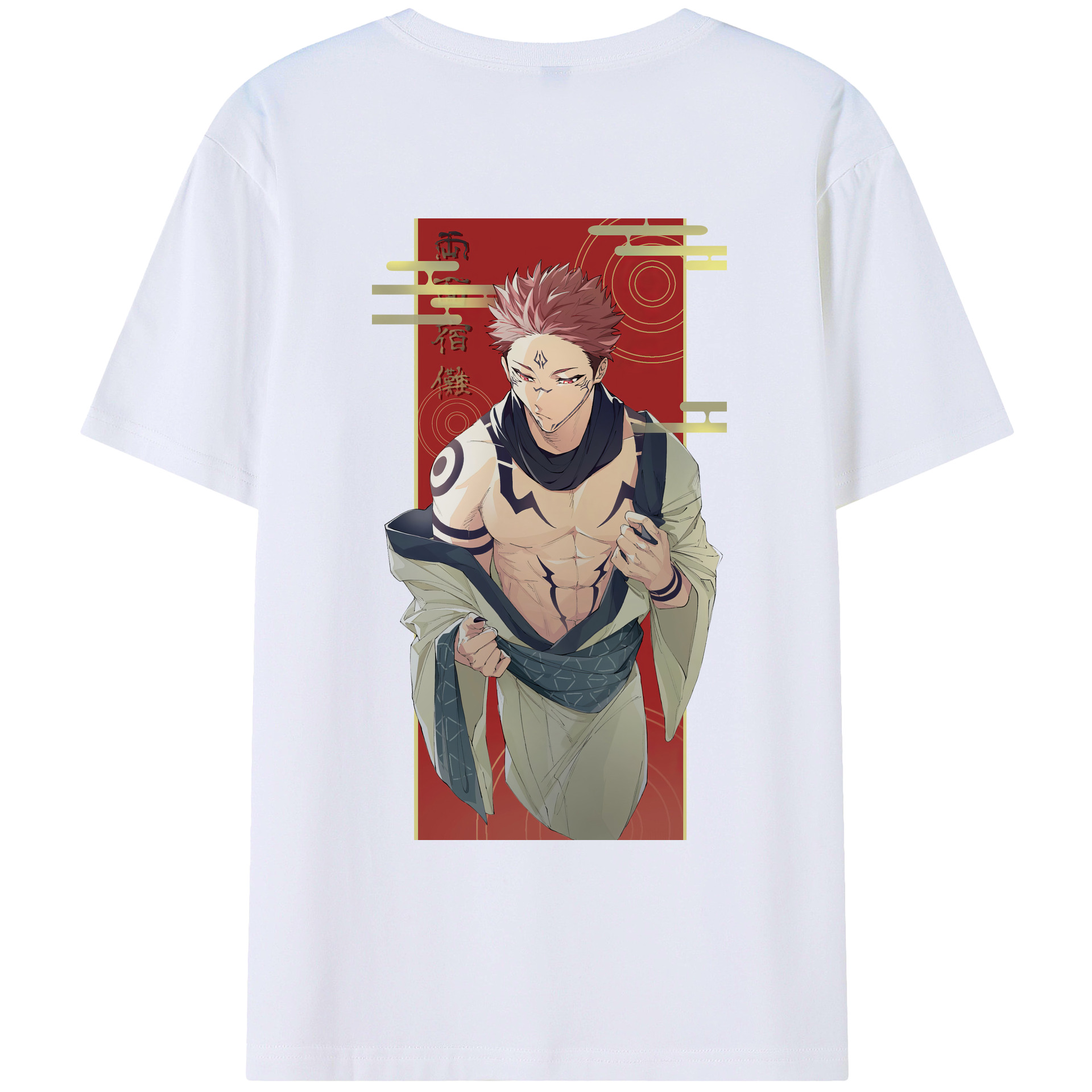 （画像用） 呪術廻戦 Jujutsu Kaisen レディース半袖Tシャツ(バックプリント)