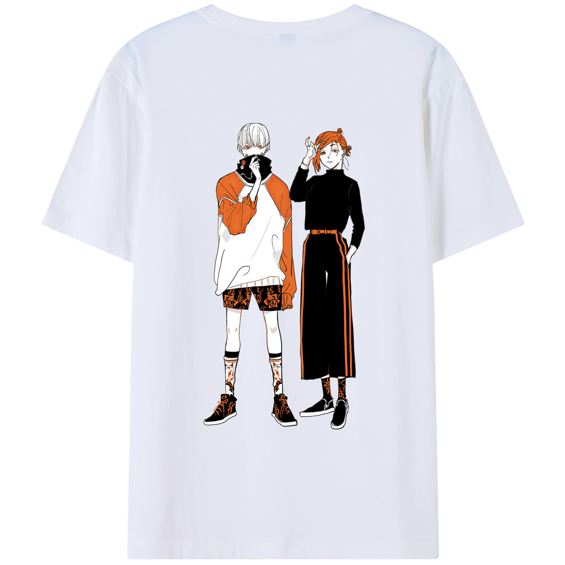 （画像用） 呪術廻戦 Jujutsu Kaisen レディース半袖Tシャツ(バックプリント)