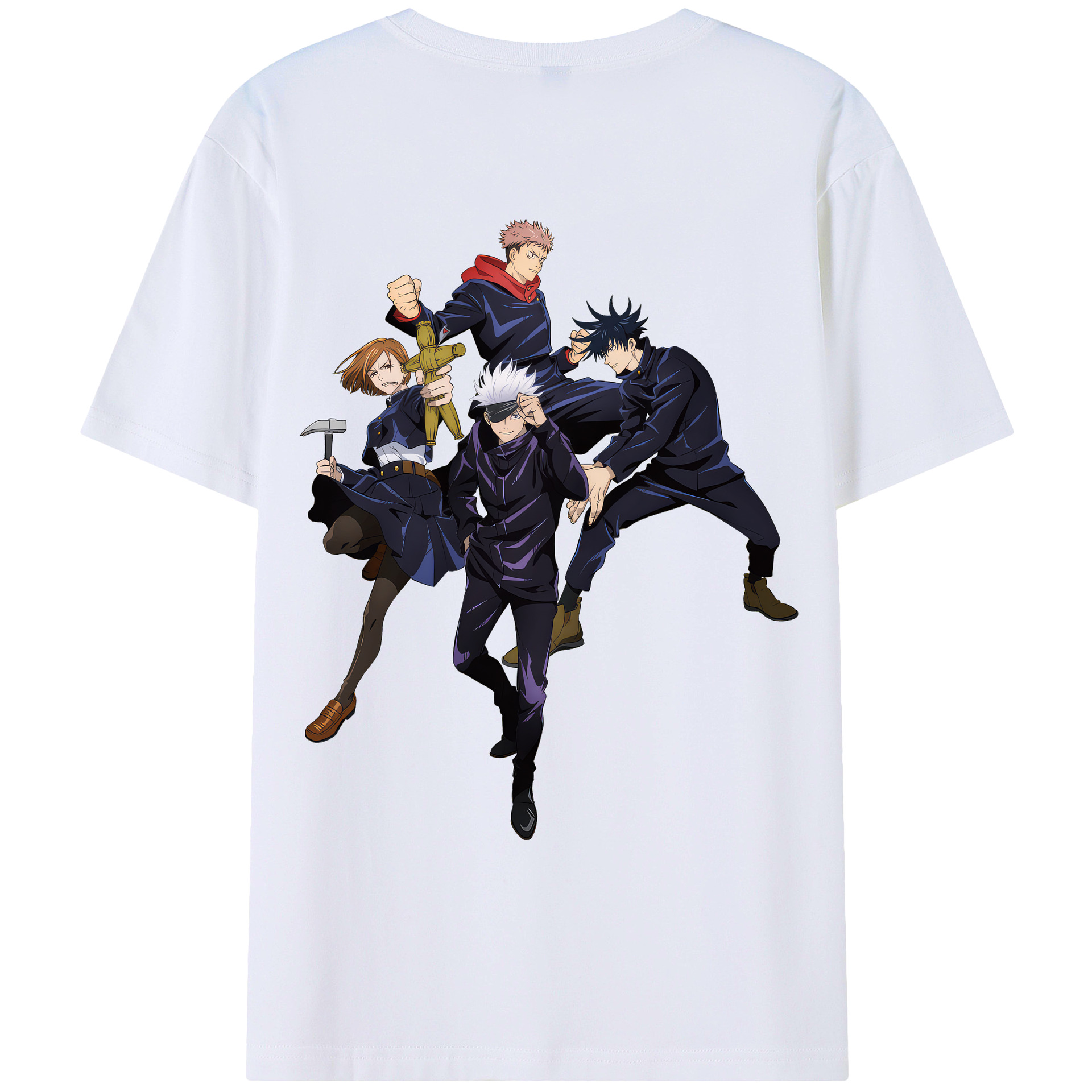 （画像用） 呪術廻戦 Jujutsu Kaisen レディース半袖Tシャツ(バックプリント)