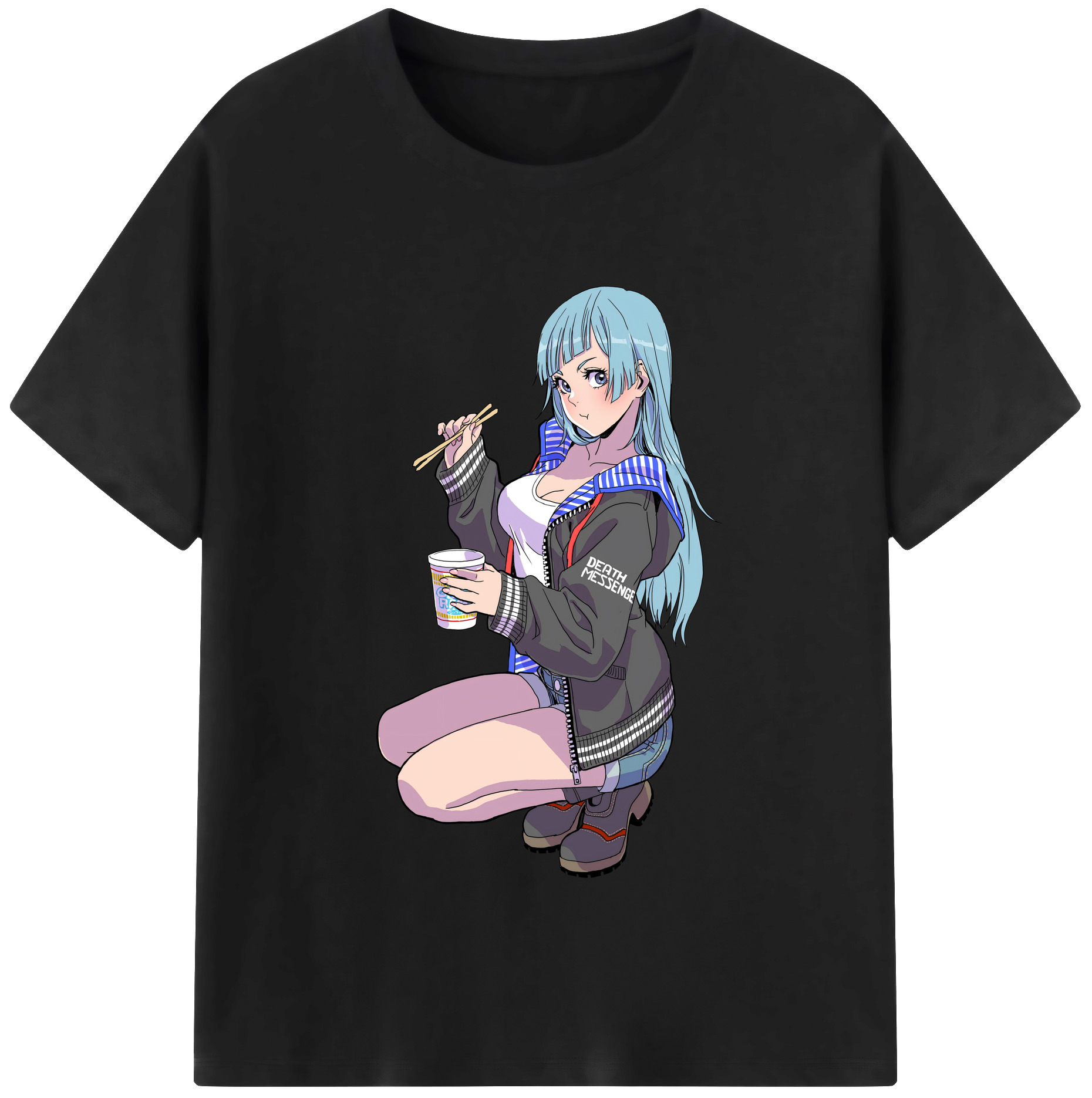 （画像用） 呪術廻戦 Jujutsu Kaisen レディースカジュアルプリントTシャツ（綿100％）