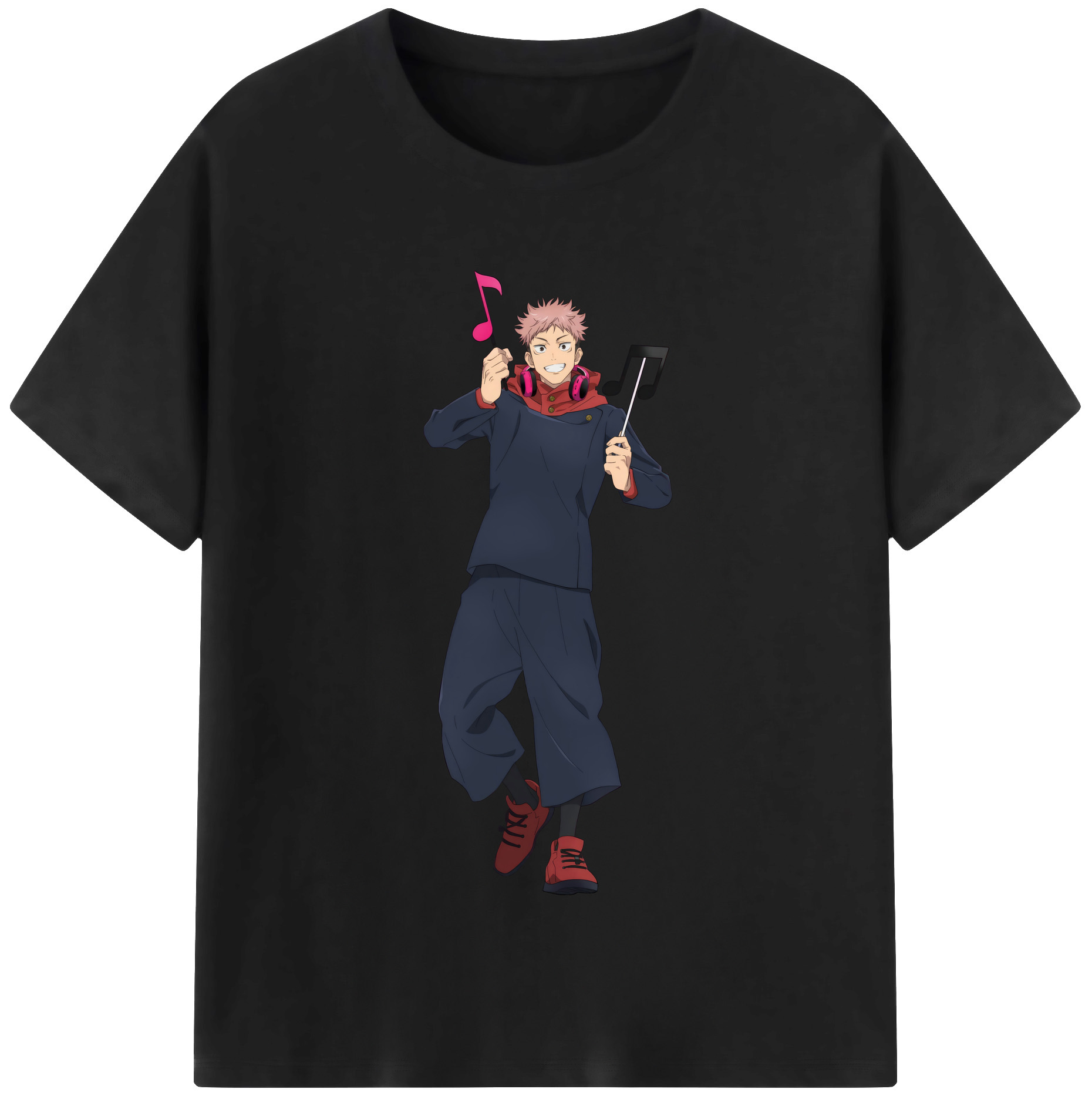 （画像用） 呪術廻戦 Jujutsu Kaisen レディースカジュアルプリントTシャツ（綿100％）