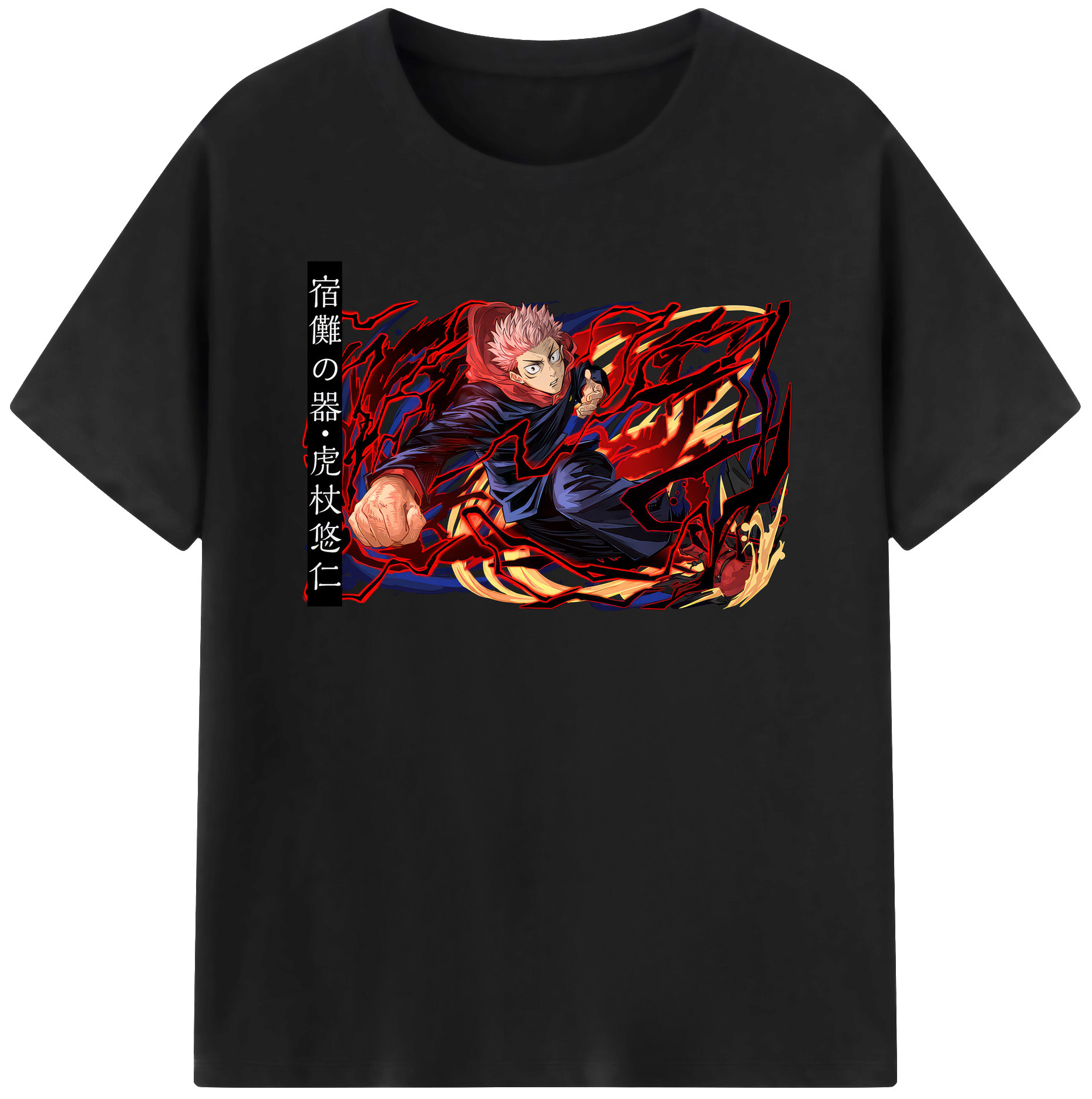 （画像用） 呪術廻戦 Jujutsu Kaisen レディースカジュアルプリントTシャツ（綿100％）