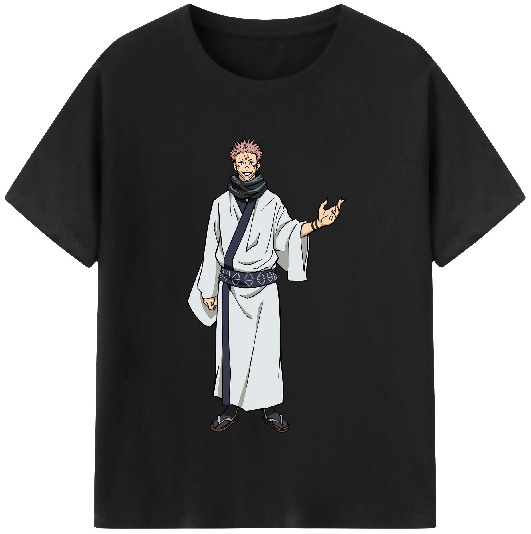 （画像用） 呪術廻戦 Jujutsu Kaisen レディースカジュアルプリントTシャツ（綿100％）